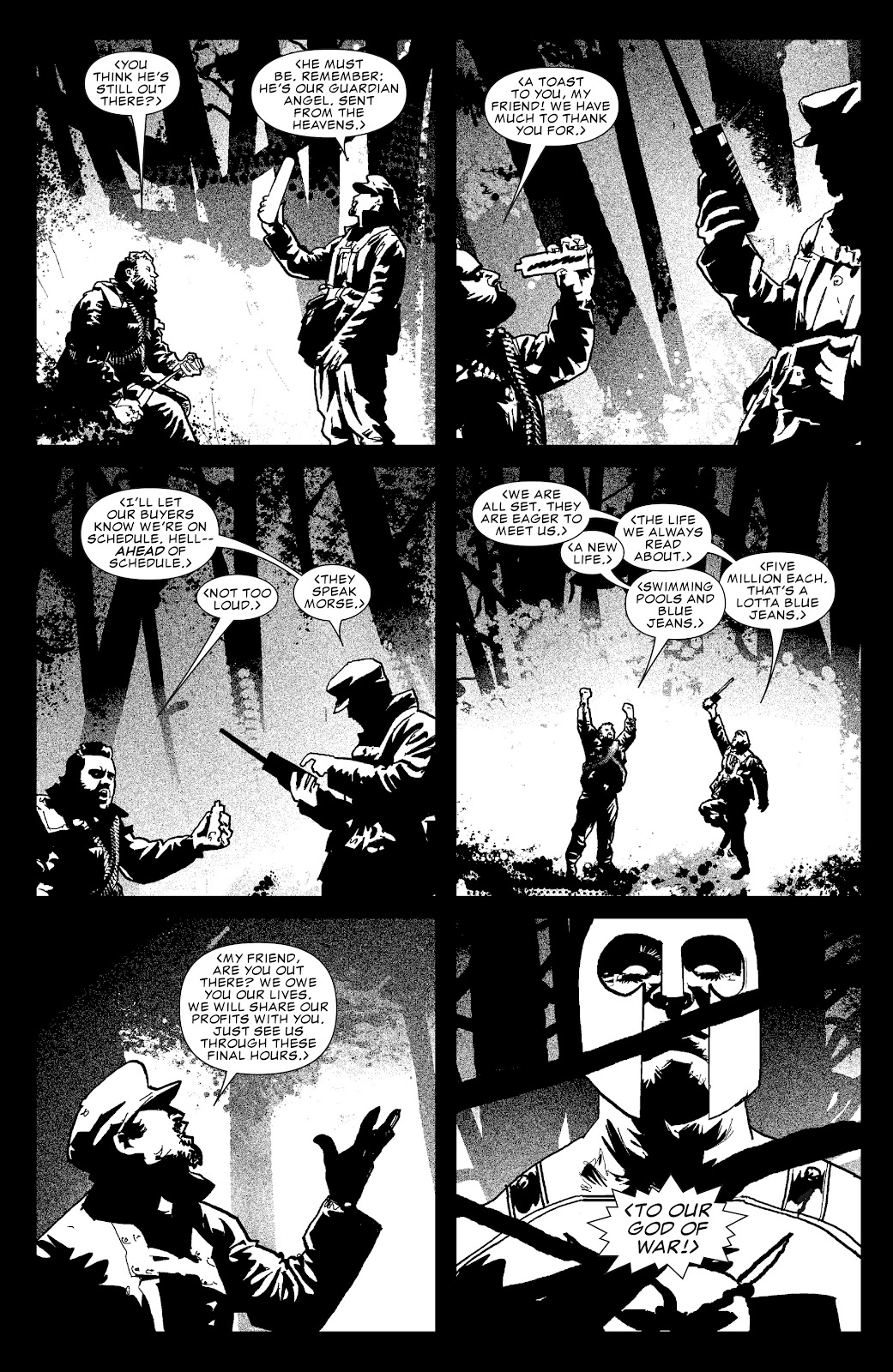The Savage Axe of Ares (B&W) issue Full - Page 16