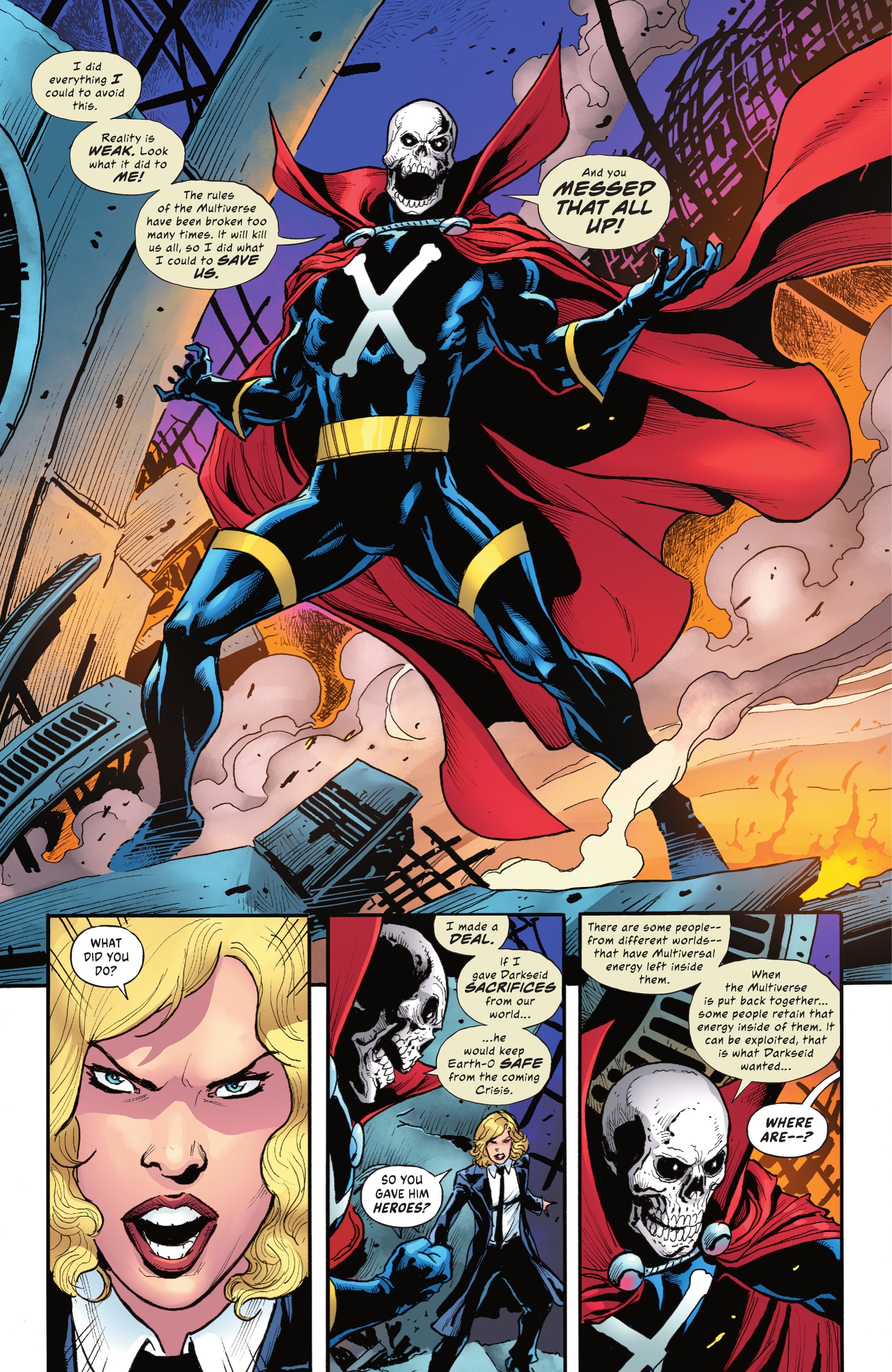 Read online Infinite Frontier comic -  Issue #5 - 7