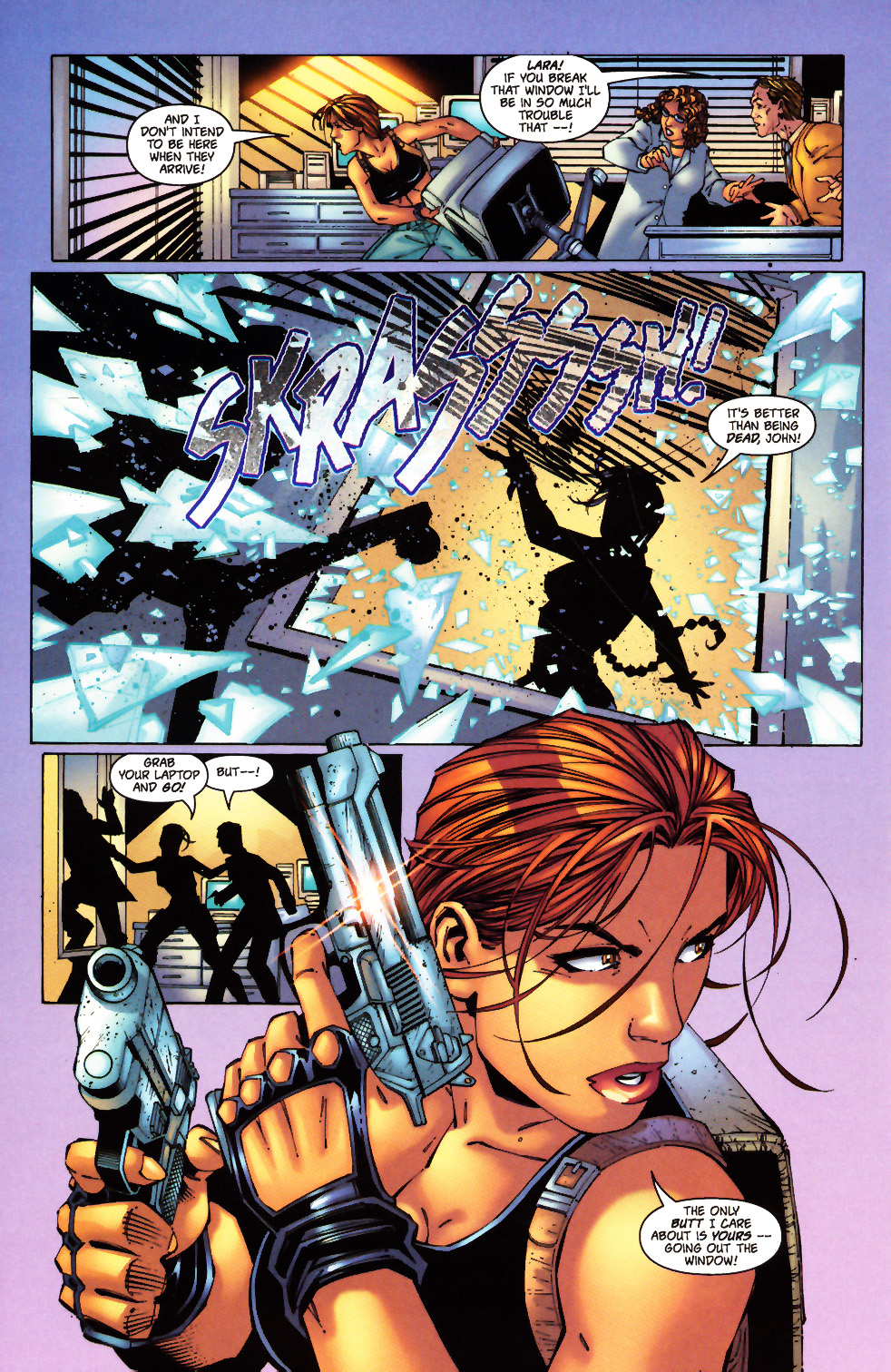 Read online Tomb Raider: The Series comic -  Issue #8 - 19