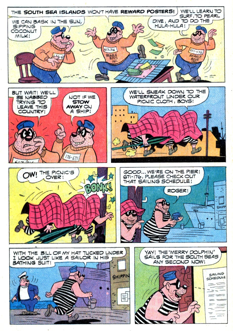 Read online Walt Disney THE BEAGLE BOYS comic -  Issue #15 - 44