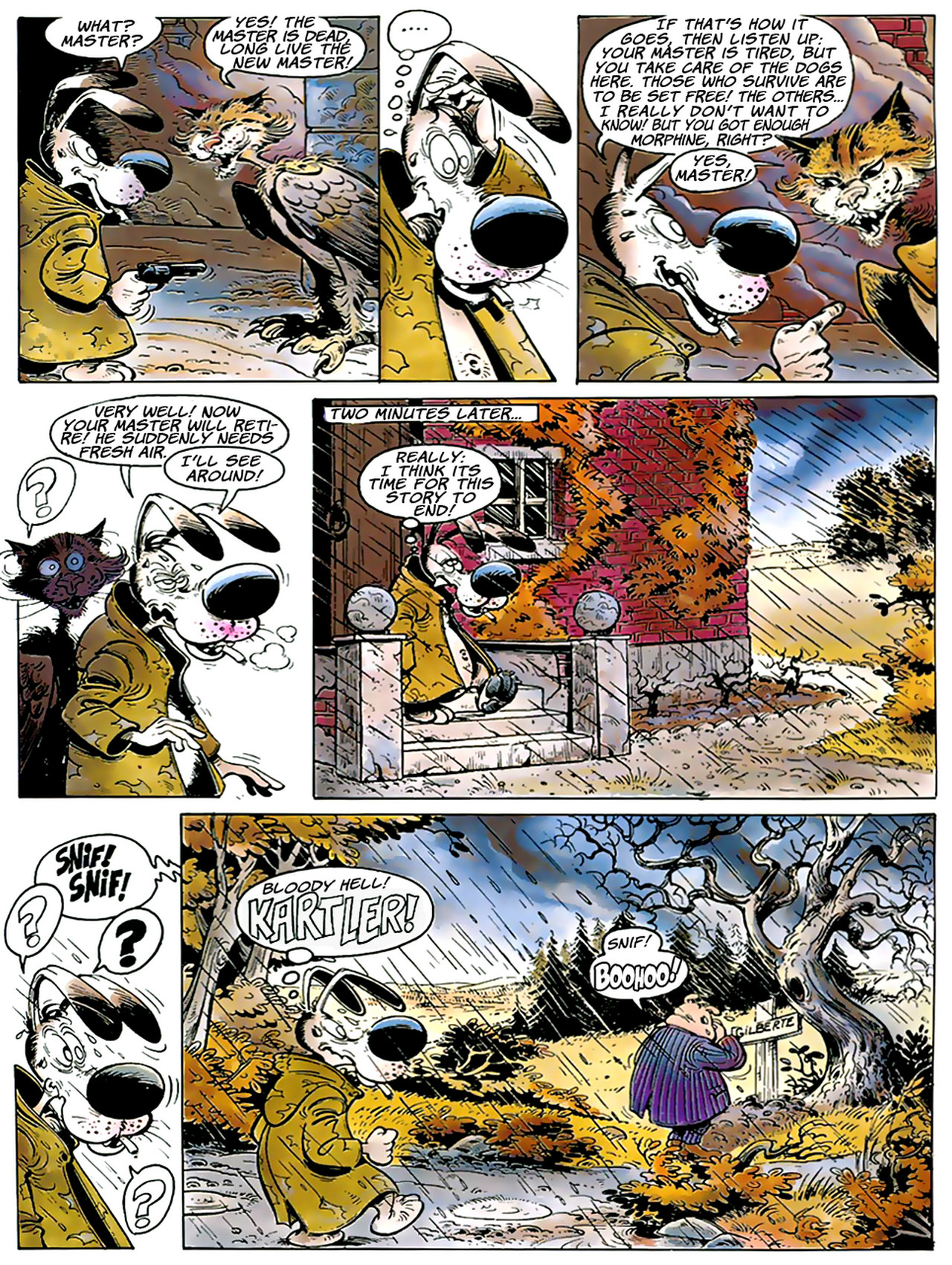 Read online Une enquête de l'inspecteur Canardo comic -  Issue #1 - 43