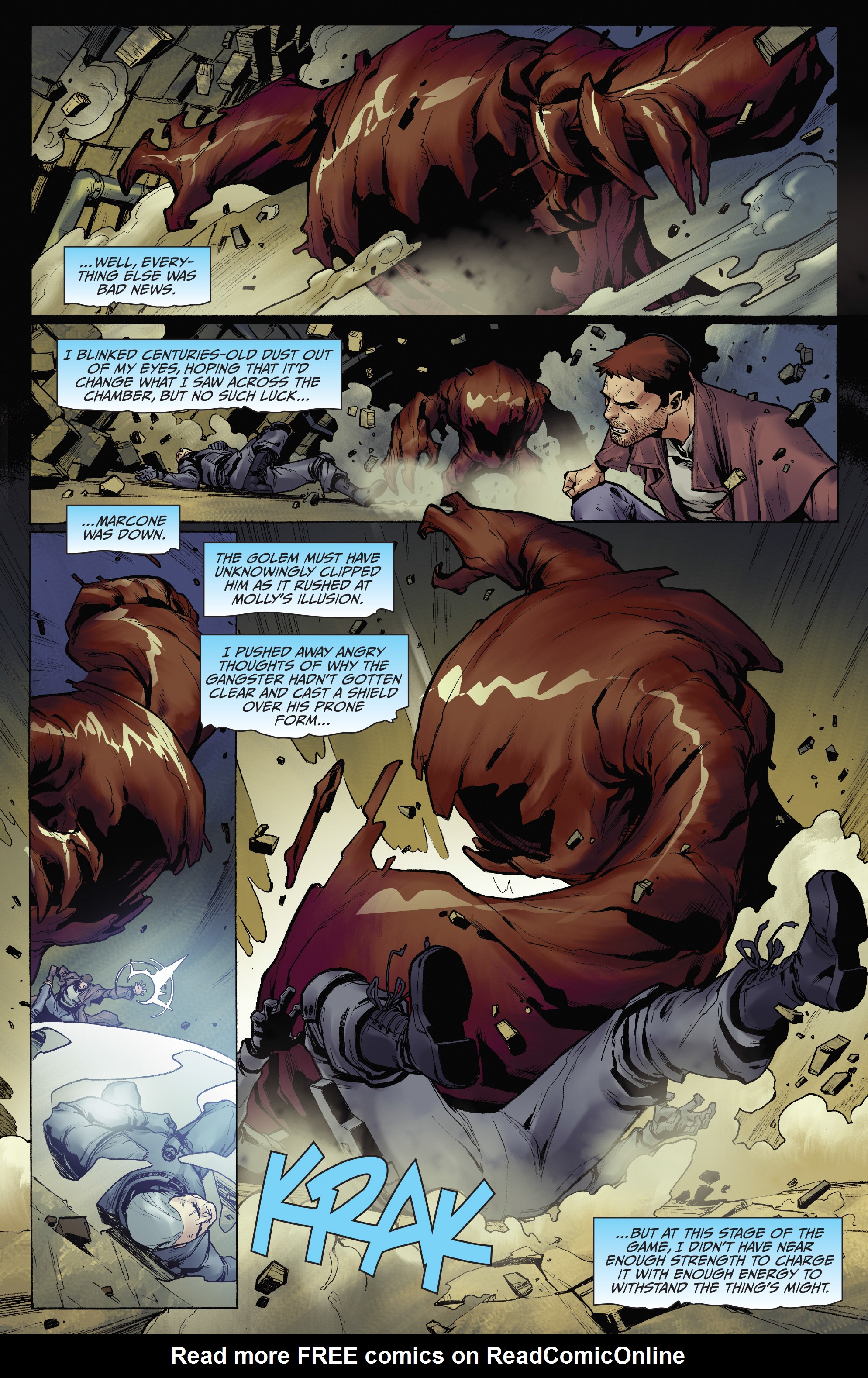 Read online Jim Butcher's The Dresden Files: Down Town comic -  Issue # _TPB - 128