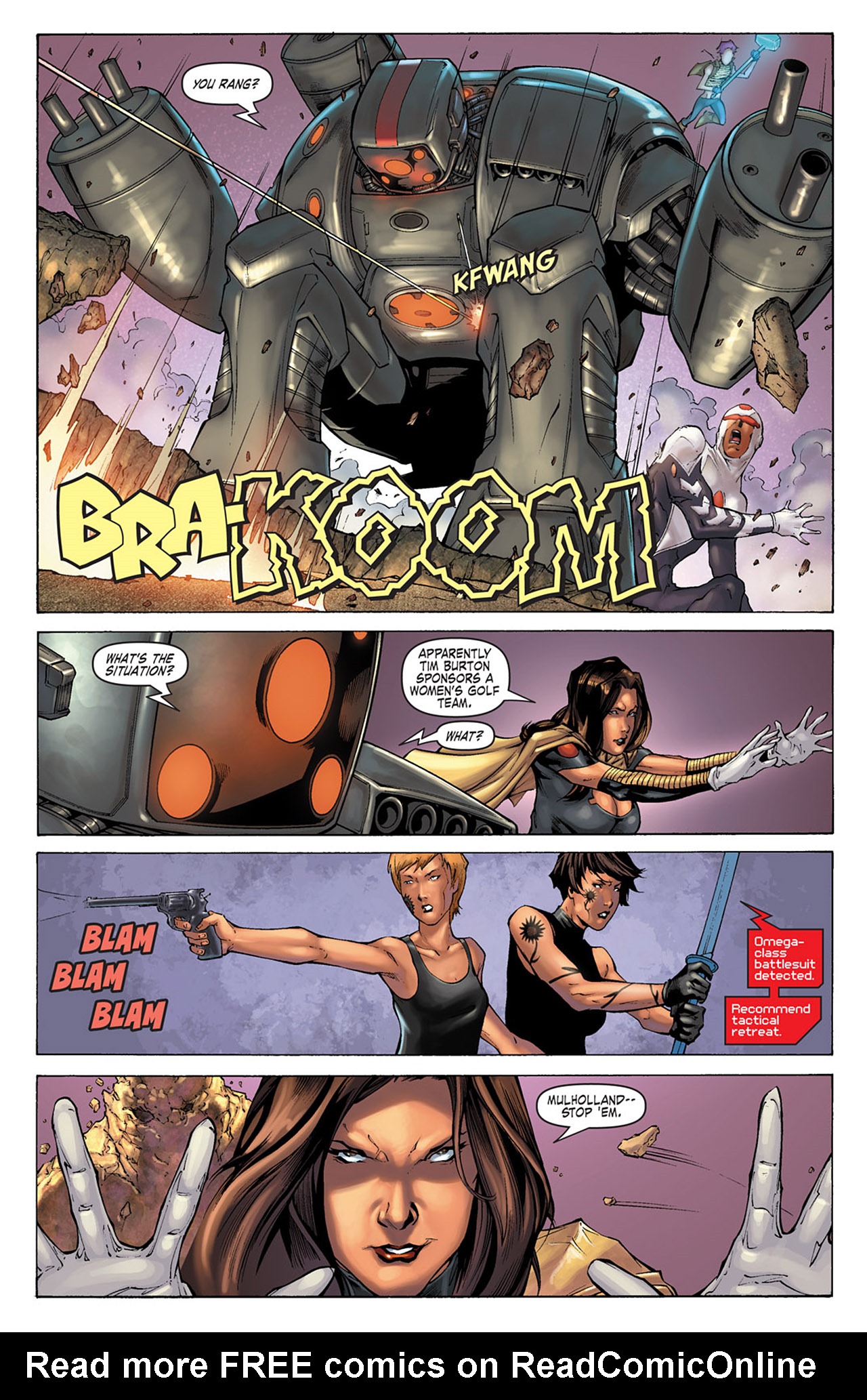 Read online The Order (2007) comic -  Issue #5 - 19