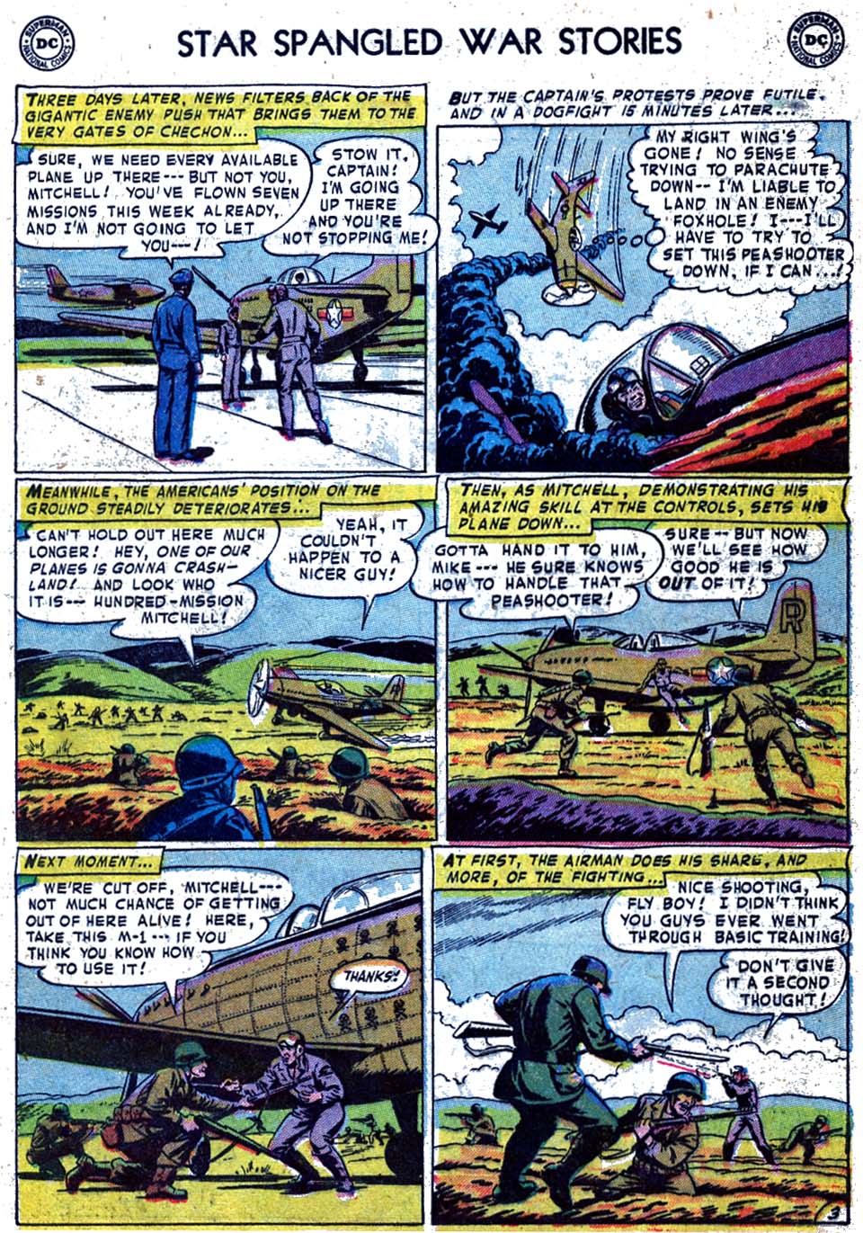 Read online Star Spangled War Stories (1952) comic -  Issue #3 - 5