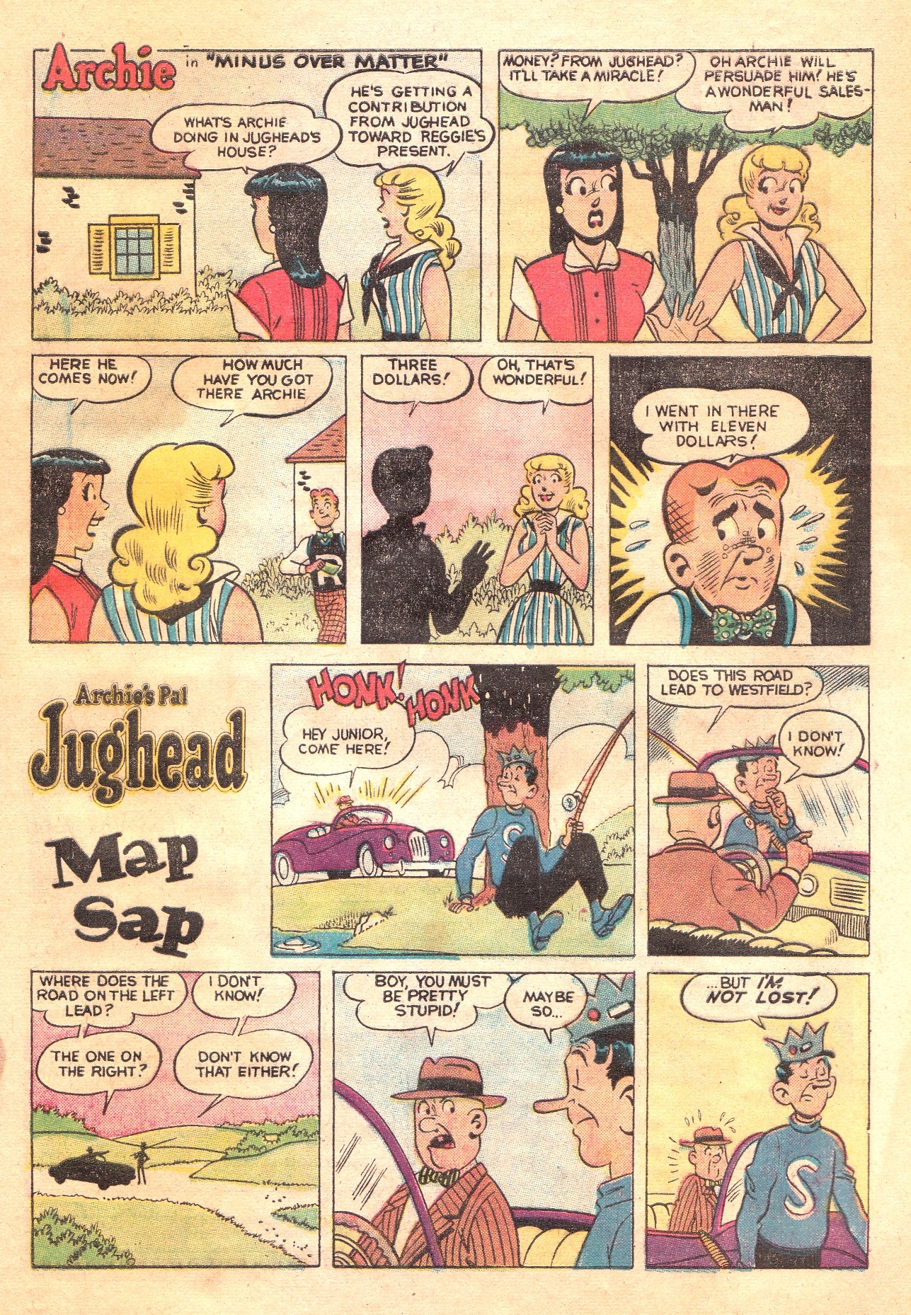 Read online Archie's Pal Jughead comic -  Issue #28 - 33