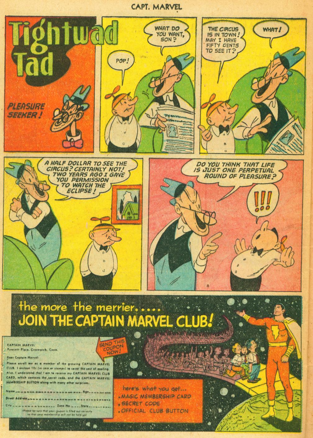 Read online Captain Marvel Adventures comic -  Issue #134 - 24