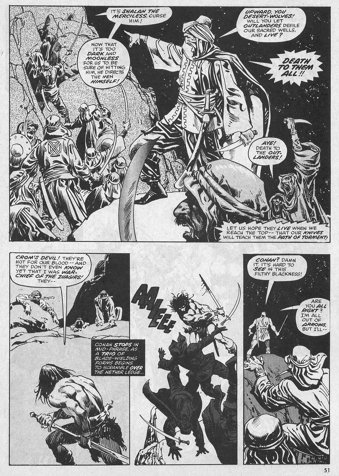 The Savage Sword Of Conan Issue #28 #29 - English 51