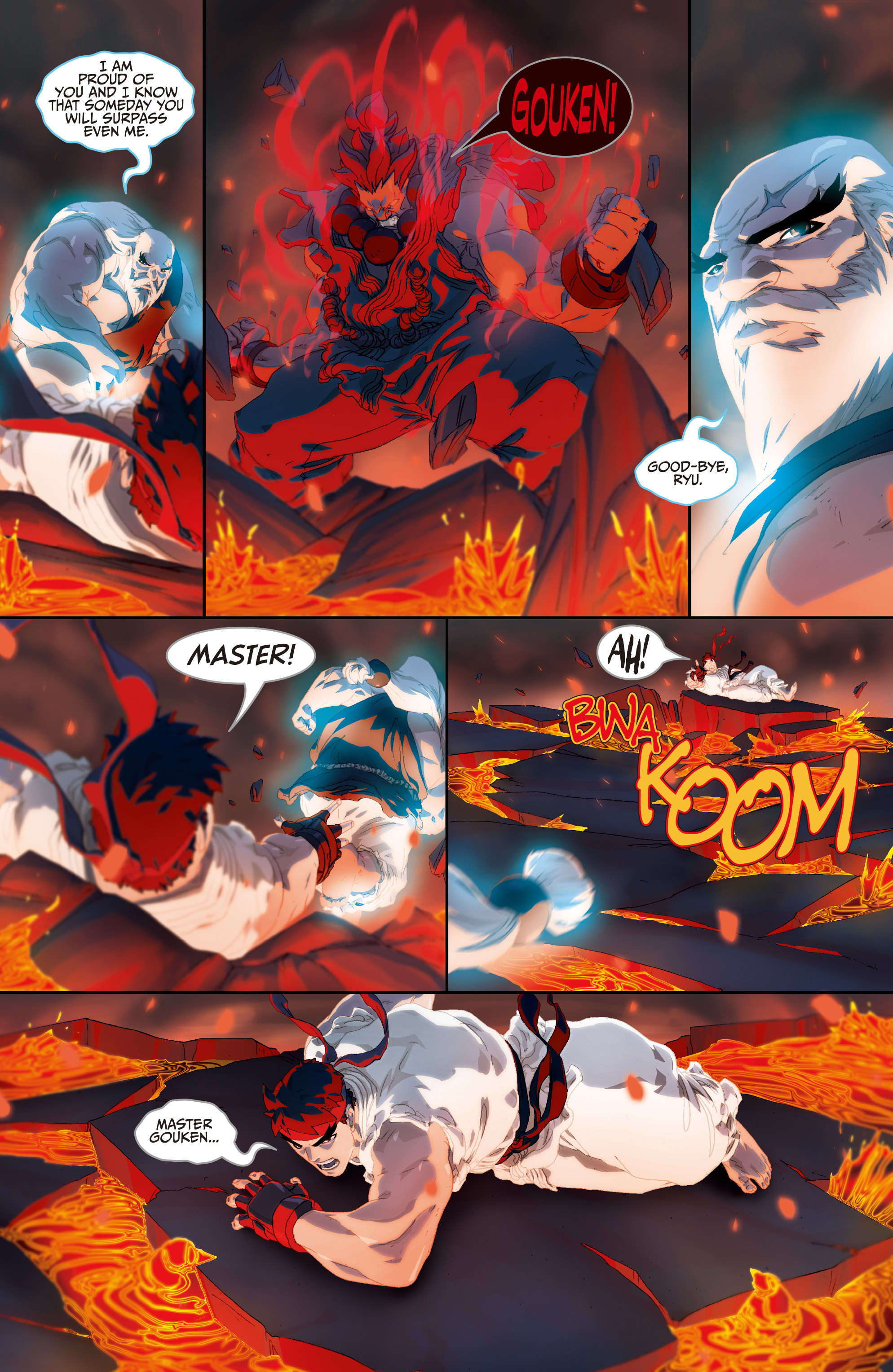 Read online Street Fighter II Turbo comic -  Issue #12 - 17