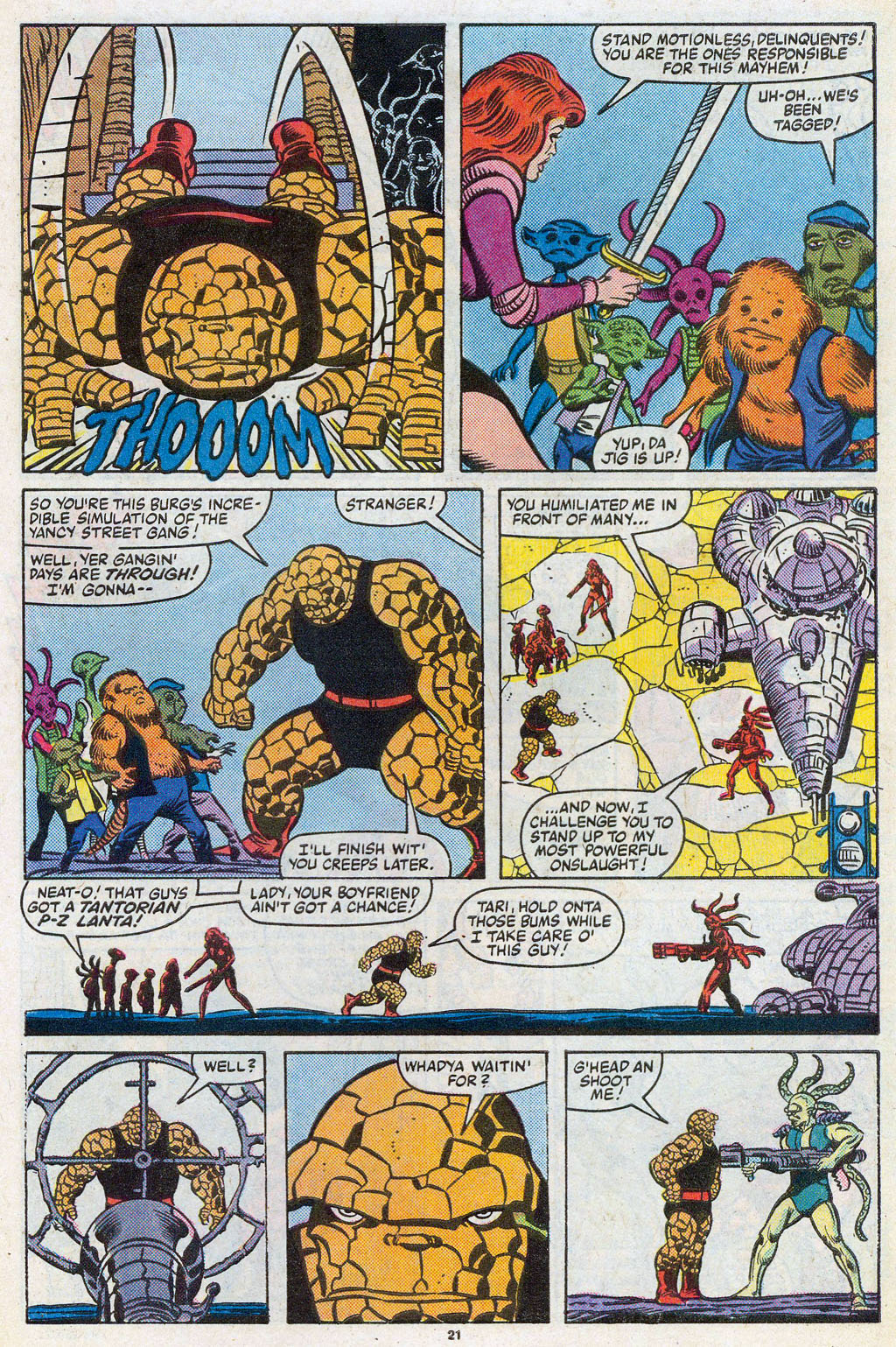 Read online The Thing comic -  Issue #15 - 23