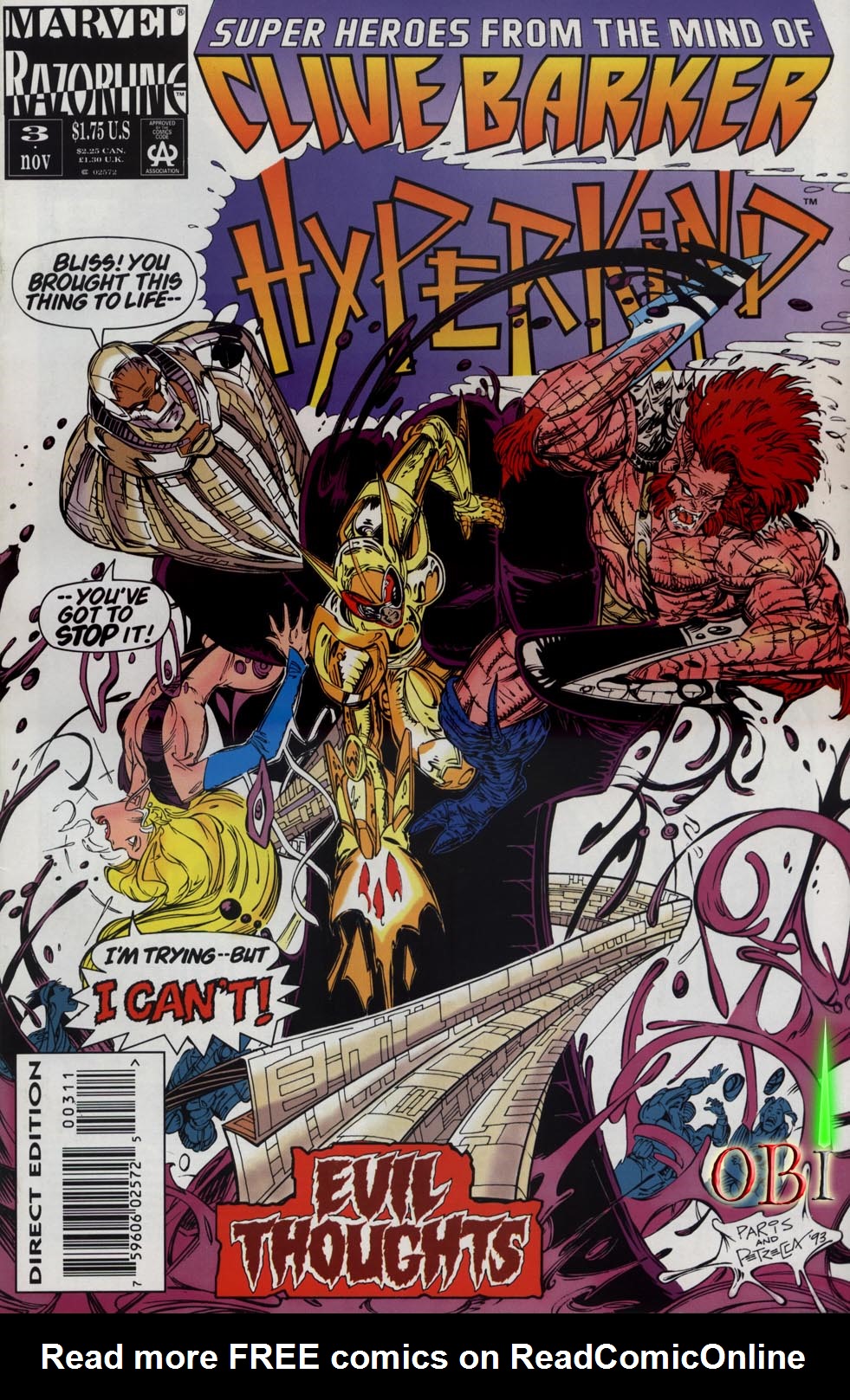 Read online Hyperkind comic -  Issue #3 - 1