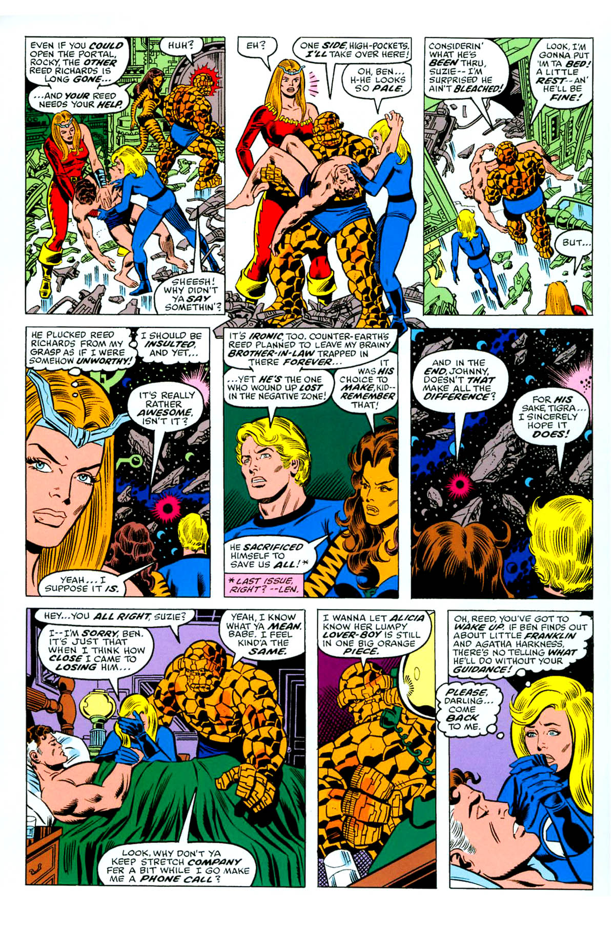 Read online Fantastic Four Visionaries: George Perez comic -  Issue # TPB 1 (Part 2) - 46