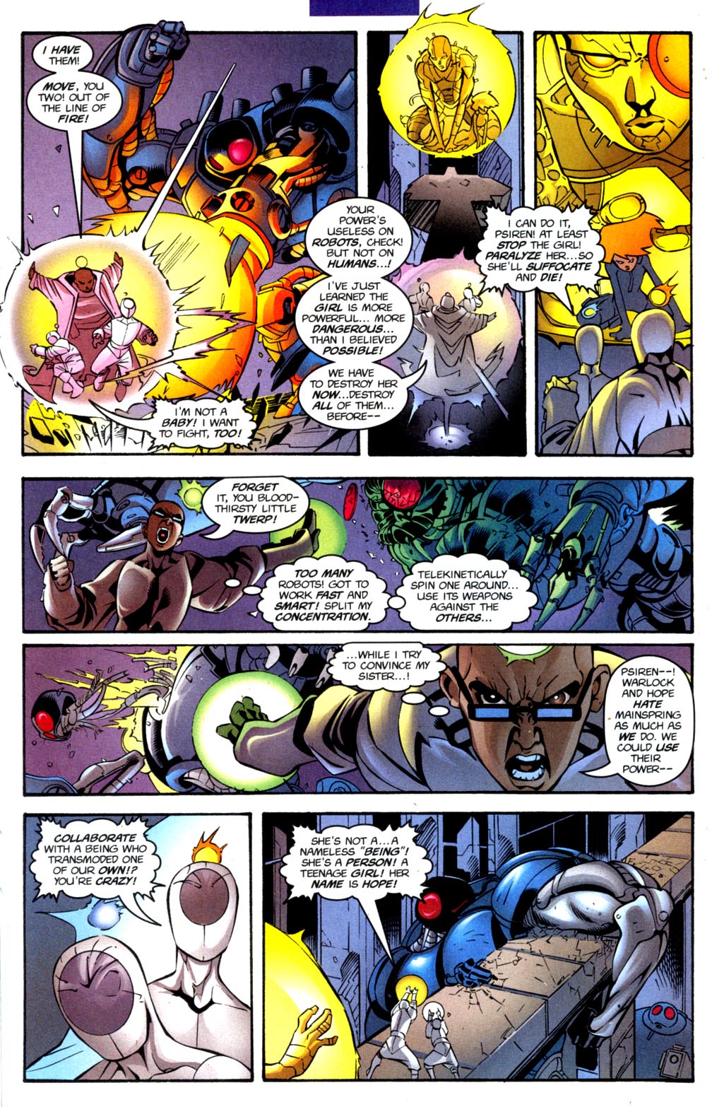 Read online Warlock (1999) comic -  Issue #3 - 13