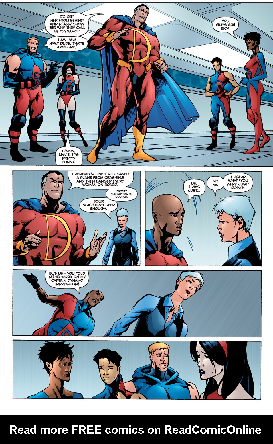 Read online Dynamo 5 comic -  Issue #3 - 3