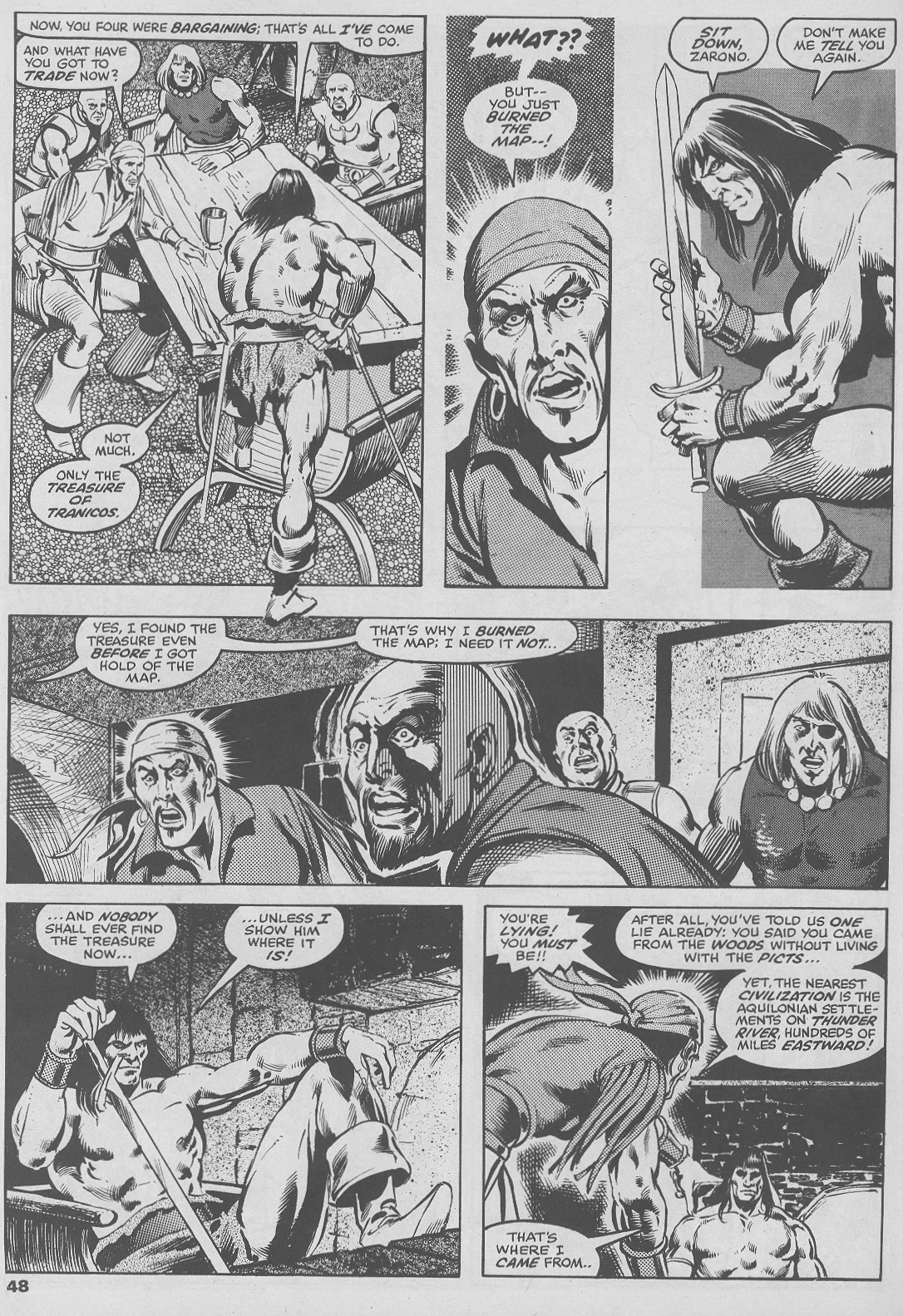 Read online The Savage Sword Of Conan comic -  Issue #47 - 48