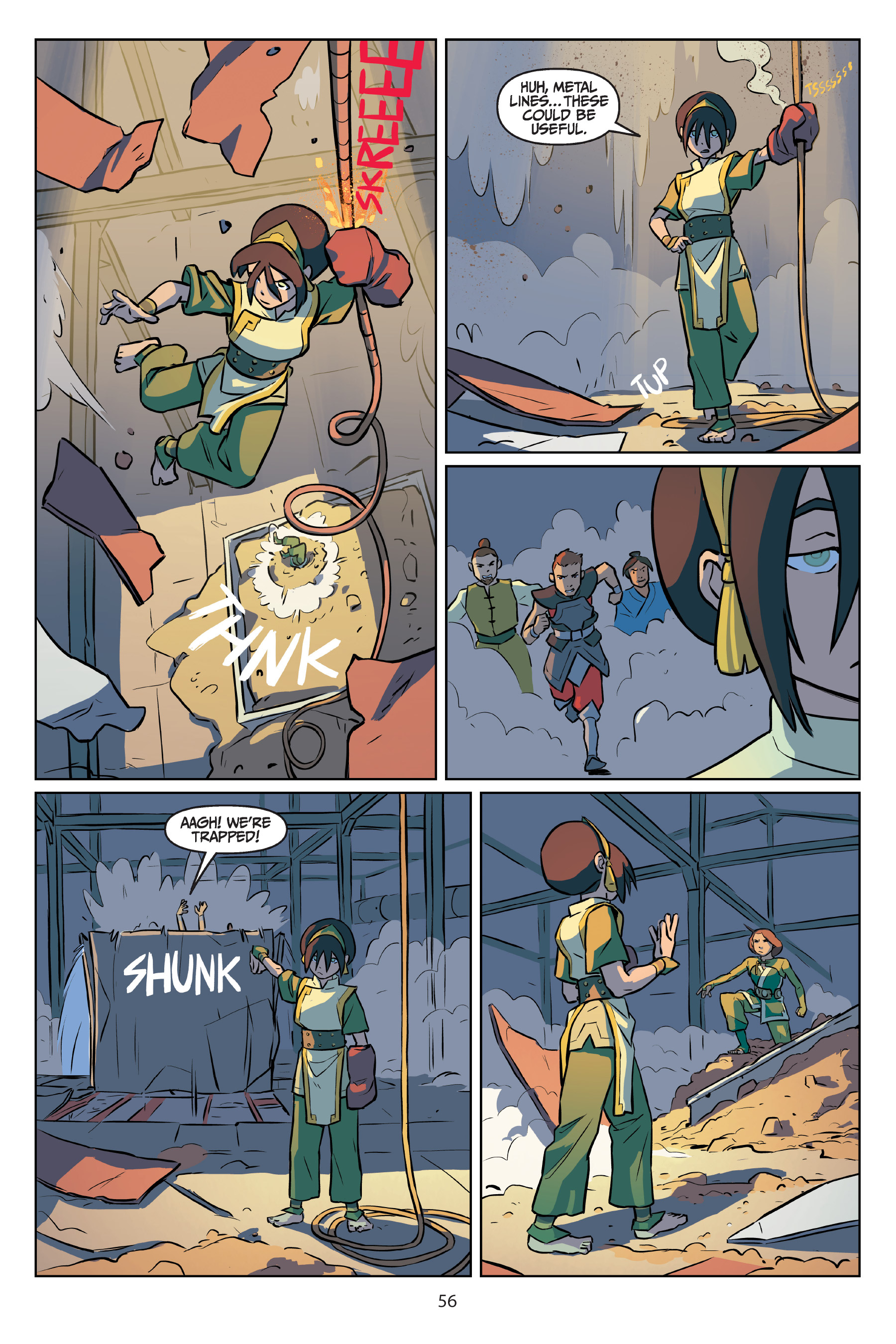 Read online Nickelodeon Avatar: The Last Airbender - Imbalance comic -  Issue # TPB 3 - 57