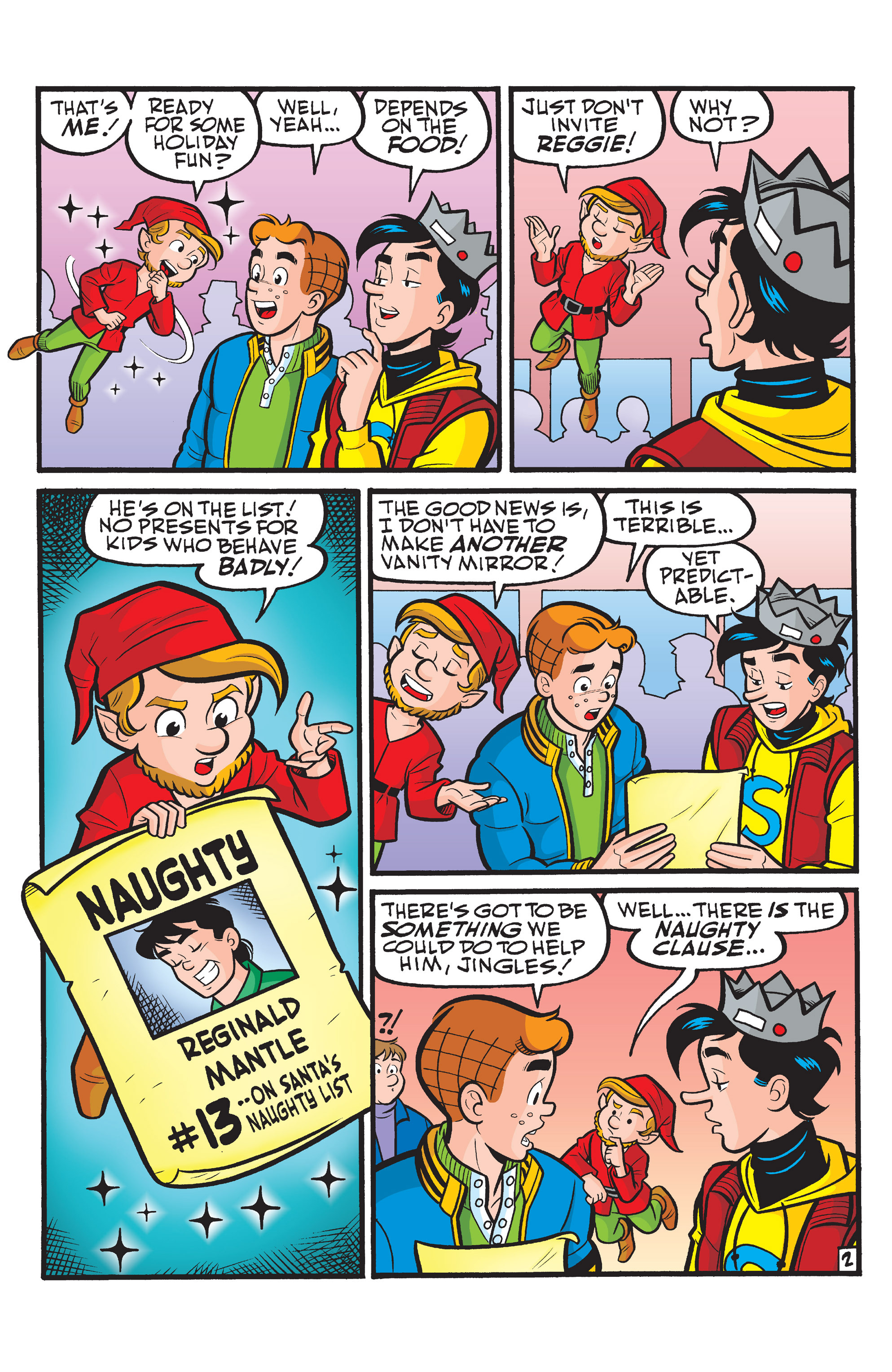 Read online Archie Meets Santa comic -  Issue # TPB - 84