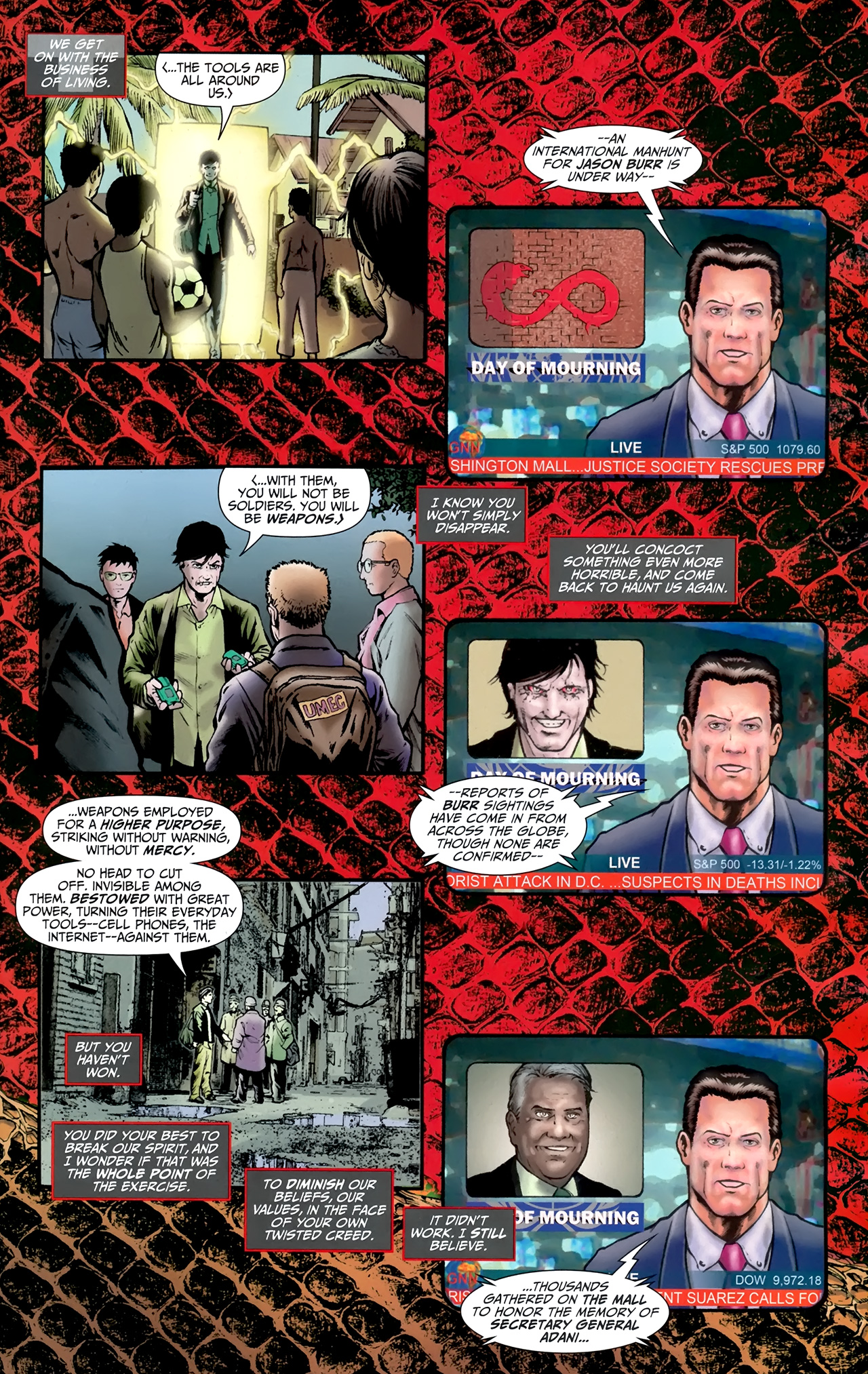Read online JSA vs. Kobra comic -  Issue #6 - 19