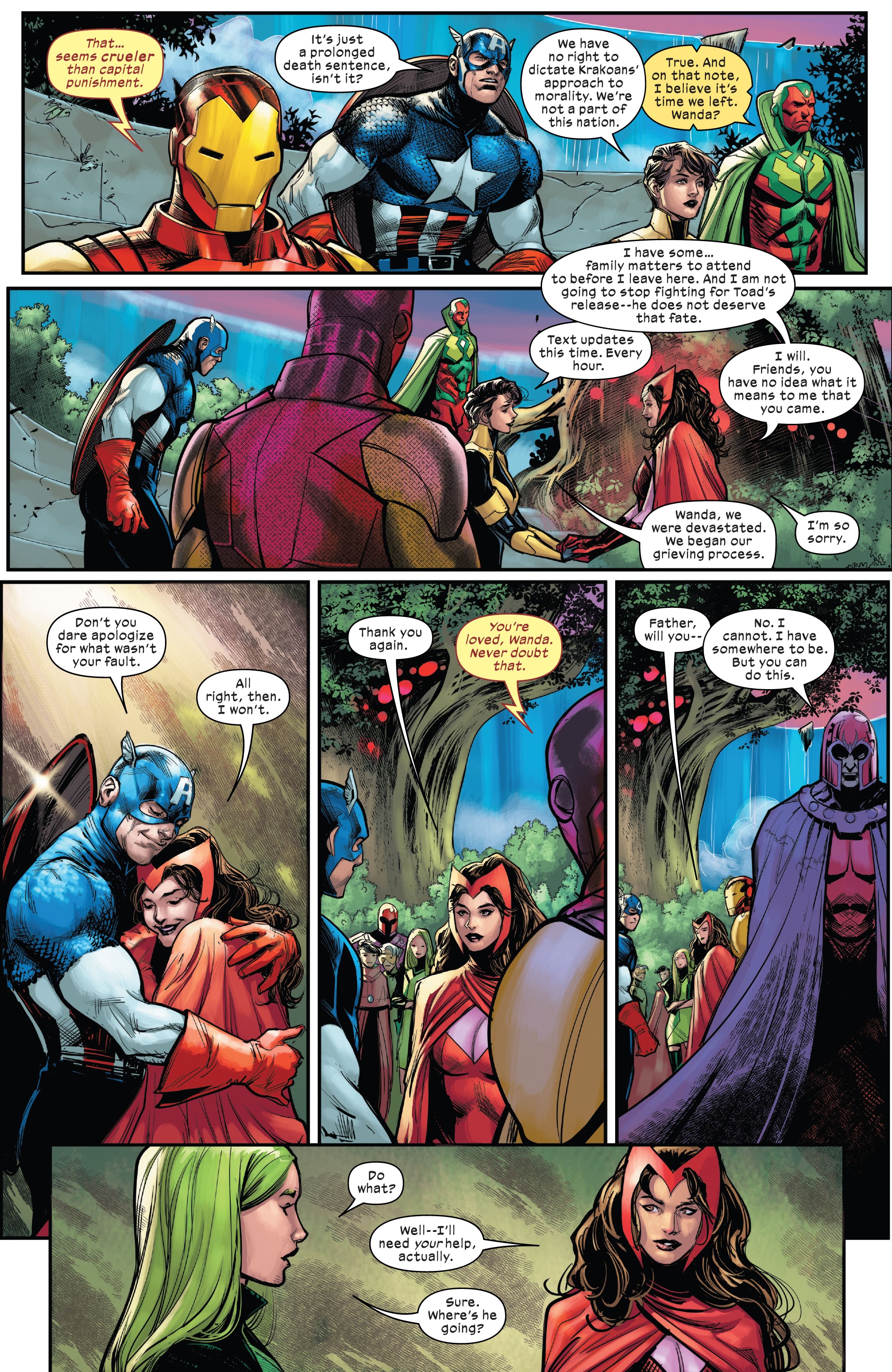 Read online X-Men: The Trial Of Magneto comic -  Issue #5 - 8