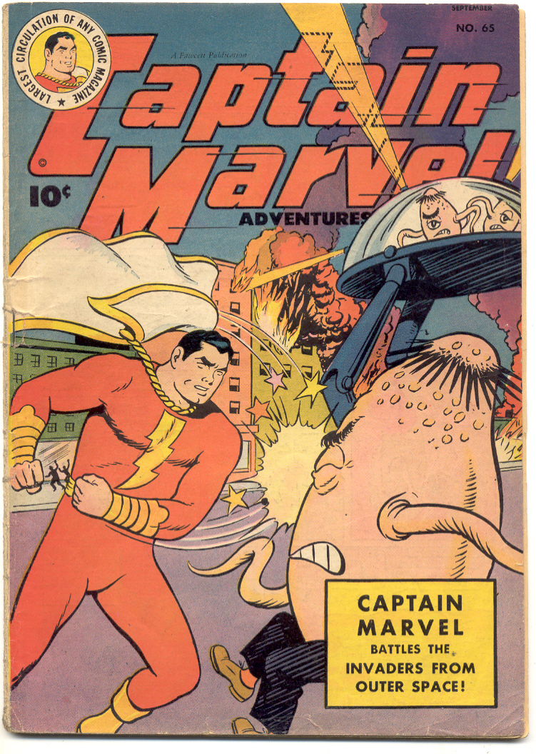 Read online Captain Marvel Adventures comic -  Issue #65 - 1