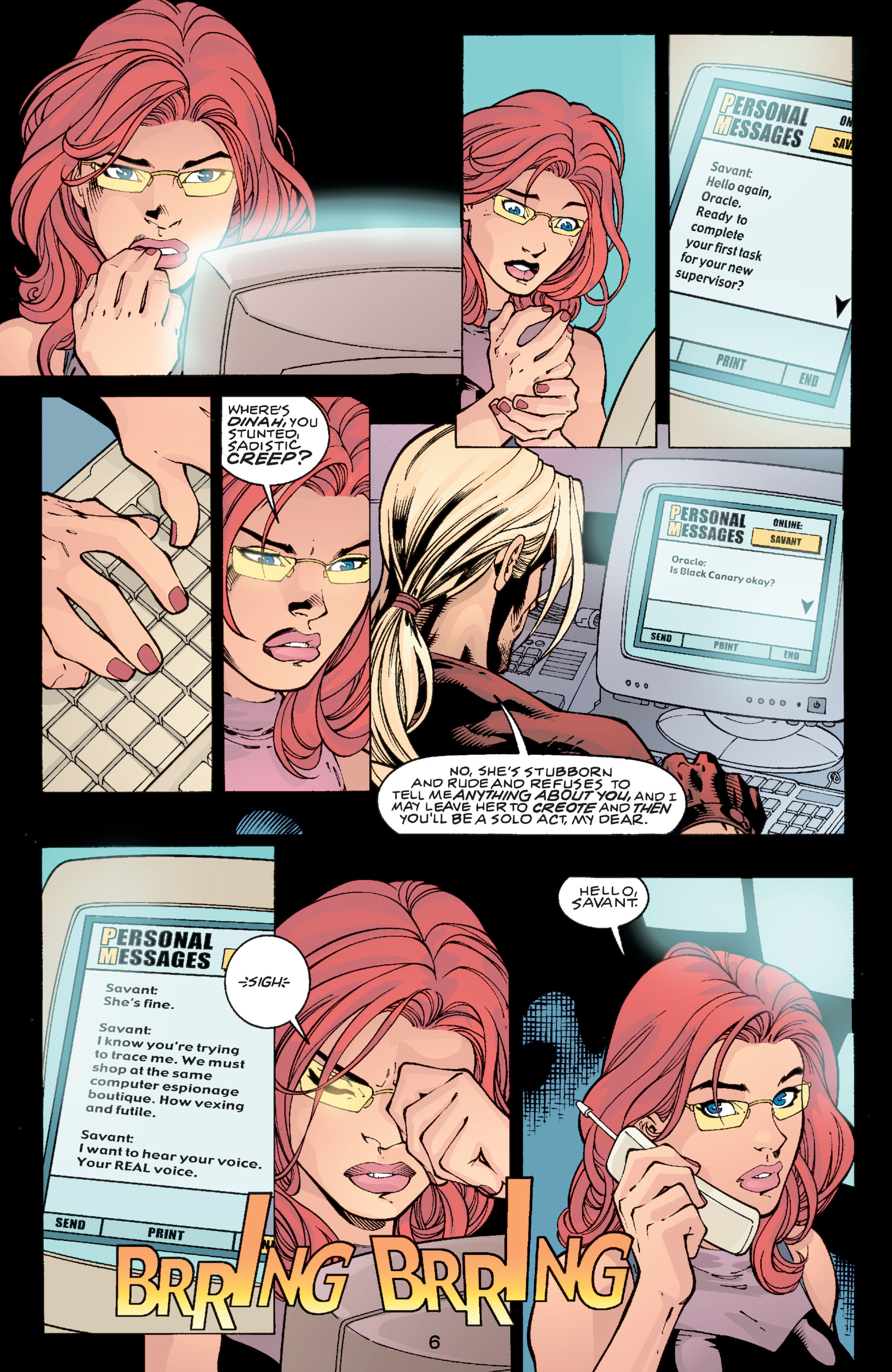 Read online Birds of Prey (1999) comic -  Issue #57 - 7