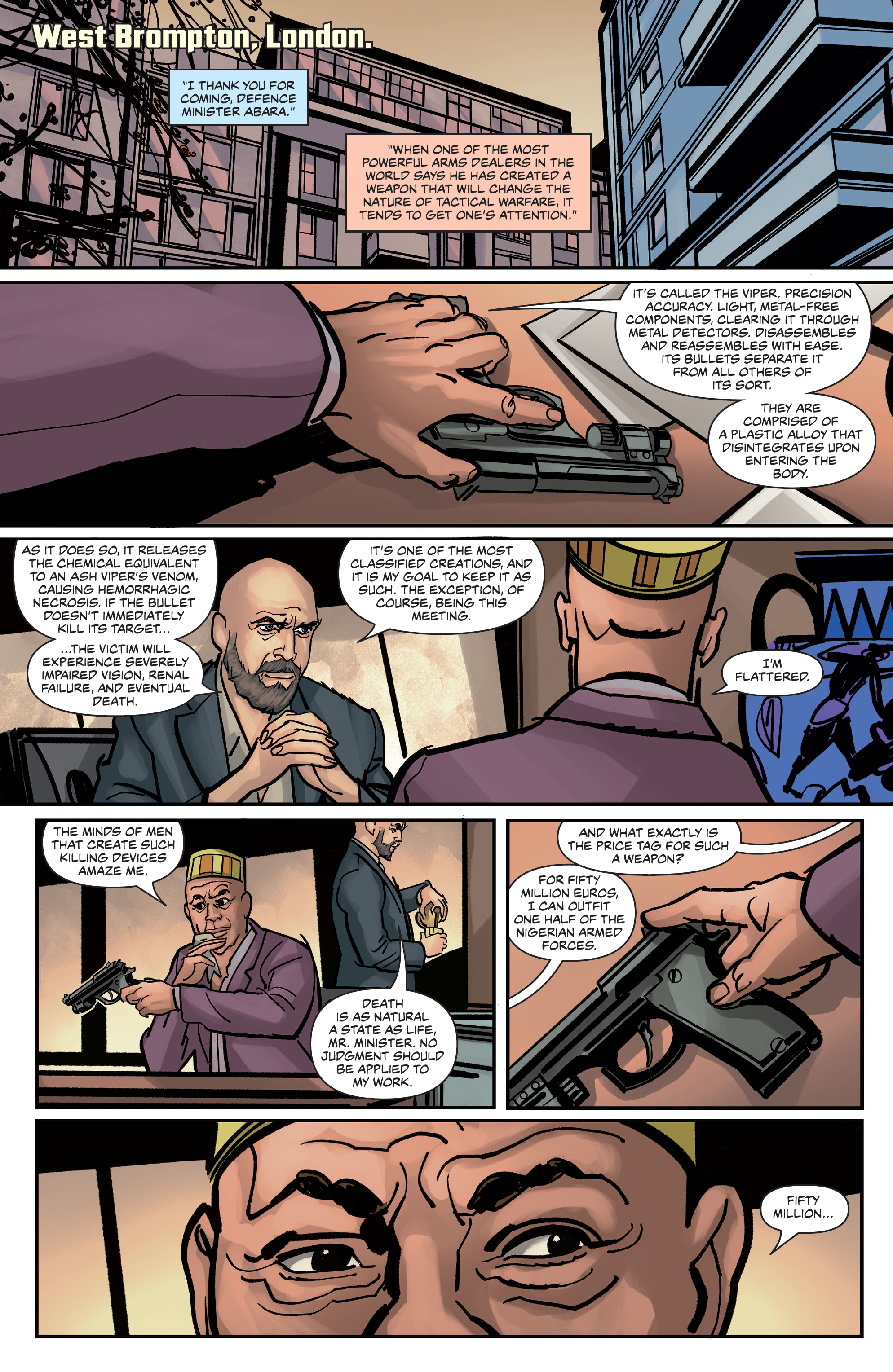 Read online James Bond: Himeros comic -  Issue #4 - 4