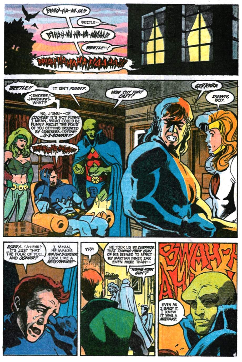 Read online Justice League America comic -  Issue #43 - 12