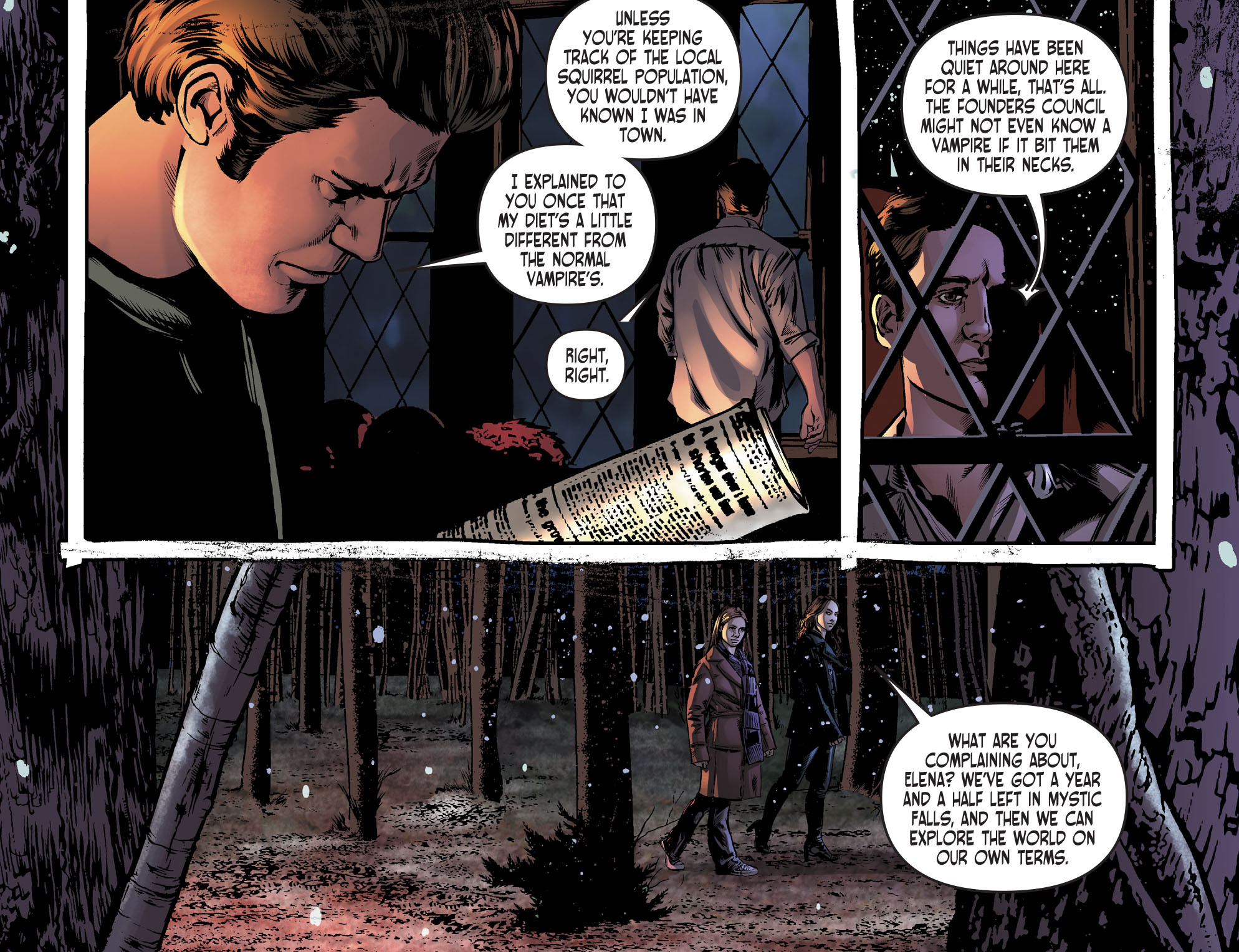 Read online The Vampire Diaries (2013) comic -  Issue #5 - 8