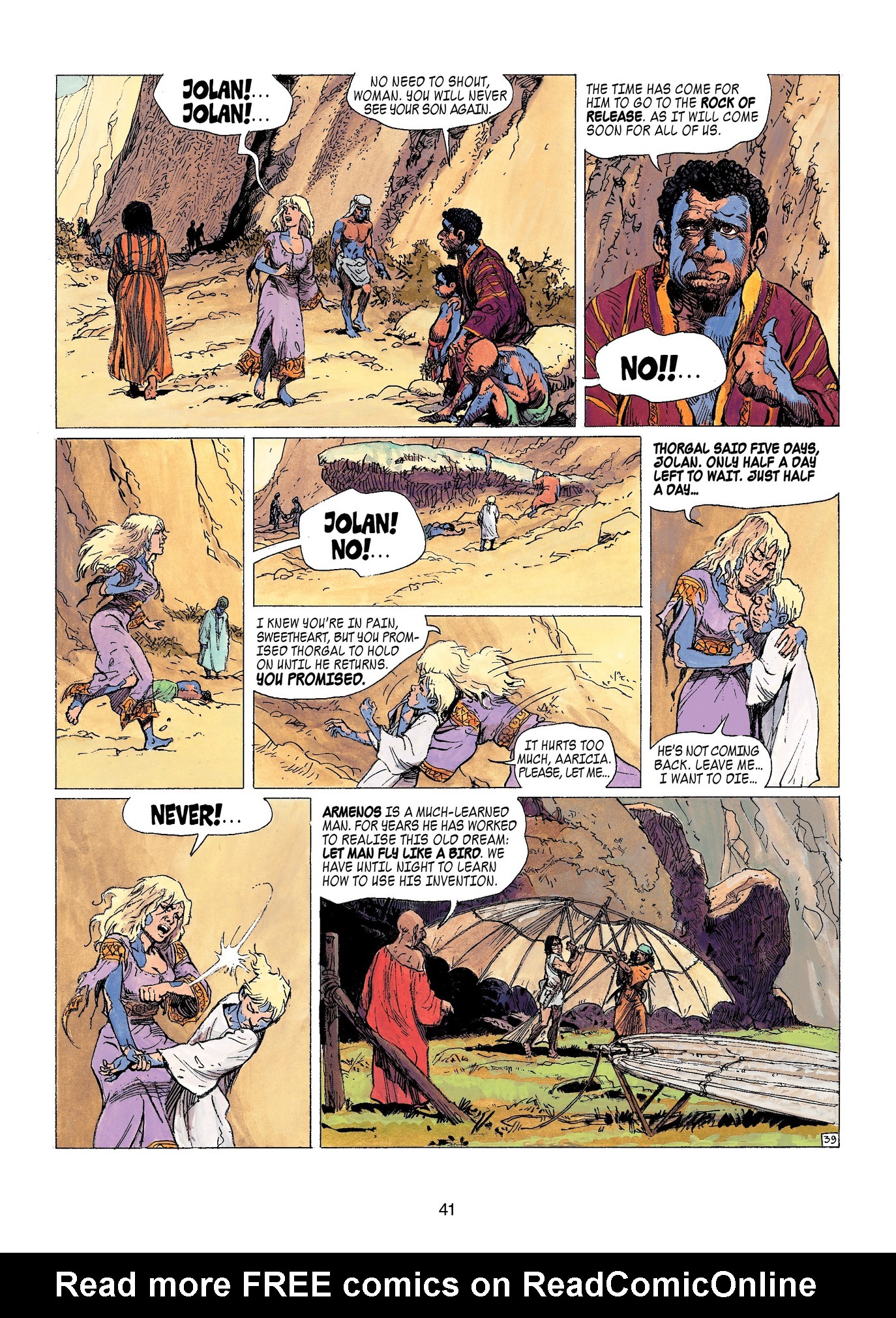 Read online Thorgal comic -  Issue #17 - 41