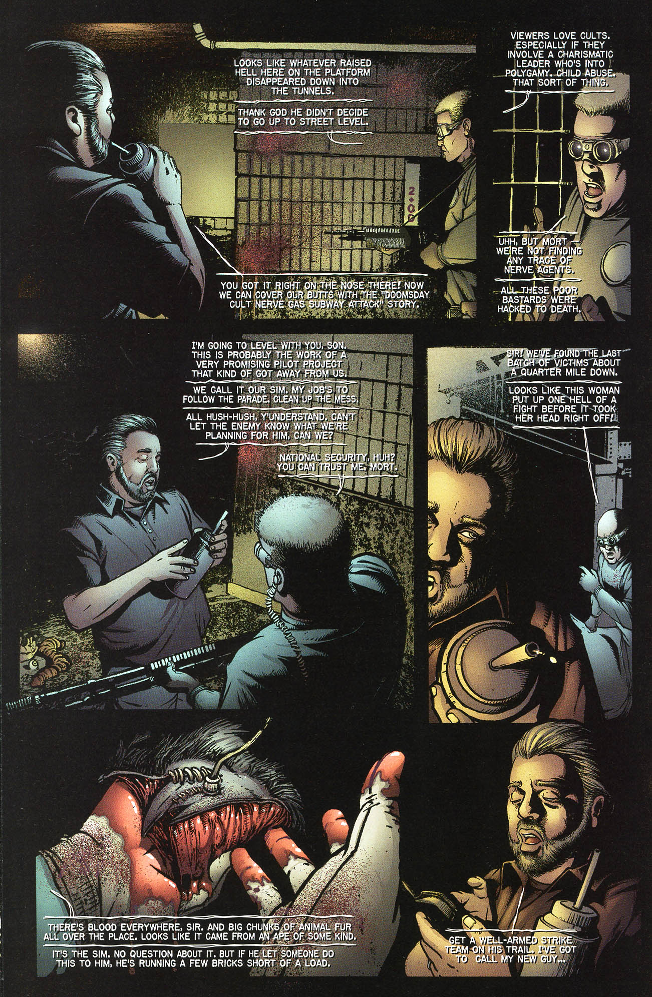 Read online Cy-Gor comic -  Issue #4 - 14