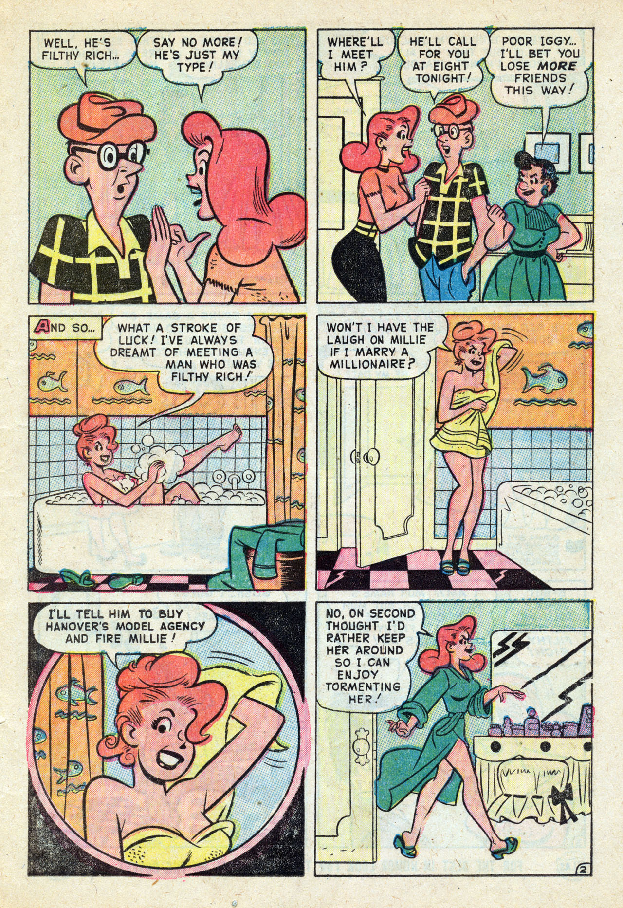 Read online Millie the Model comic -  Issue #44 - 11