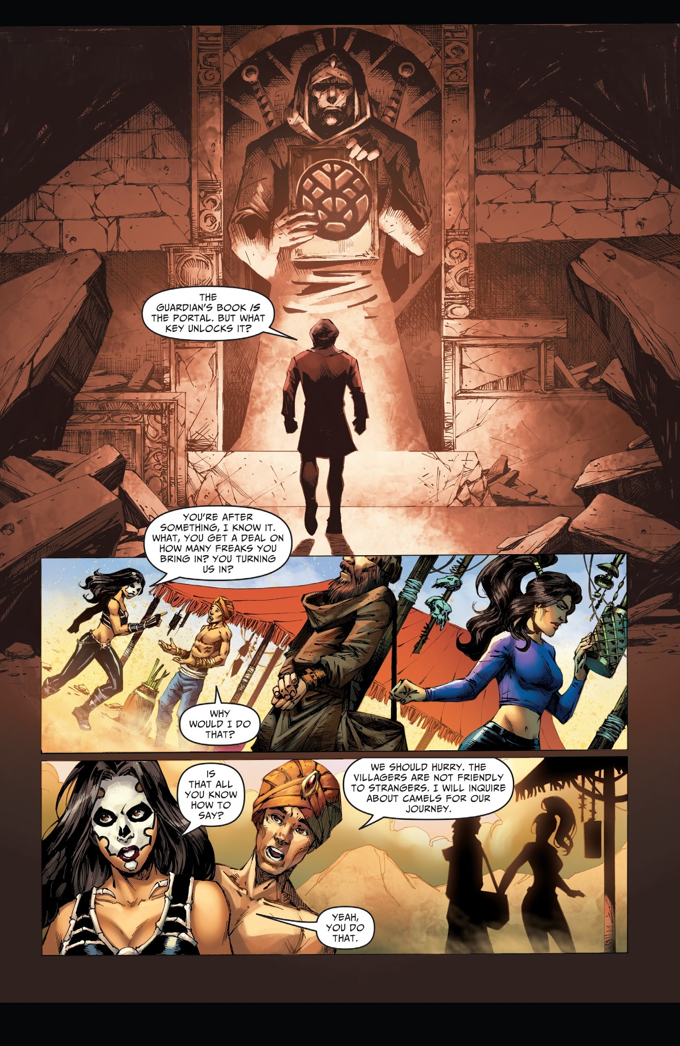Read online Grimm Fairy Tales: Dance of the Dead comic -  Issue #3 - 20