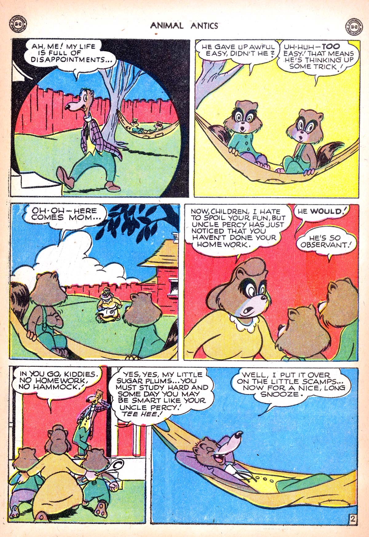 Read online Animal Antics comic -  Issue #6 - 44