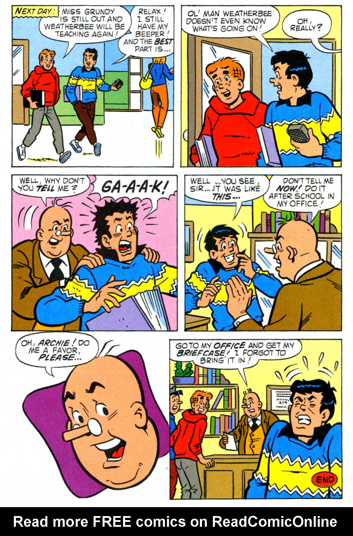 Read online Reggie's Revenge comic -  Issue #3 - 49