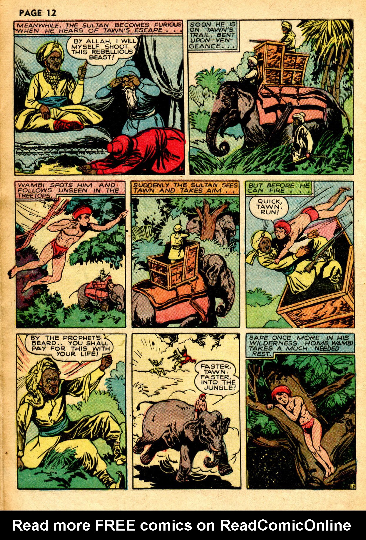 Read online Wambi Jungle Boy comic -  Issue #1 - 15