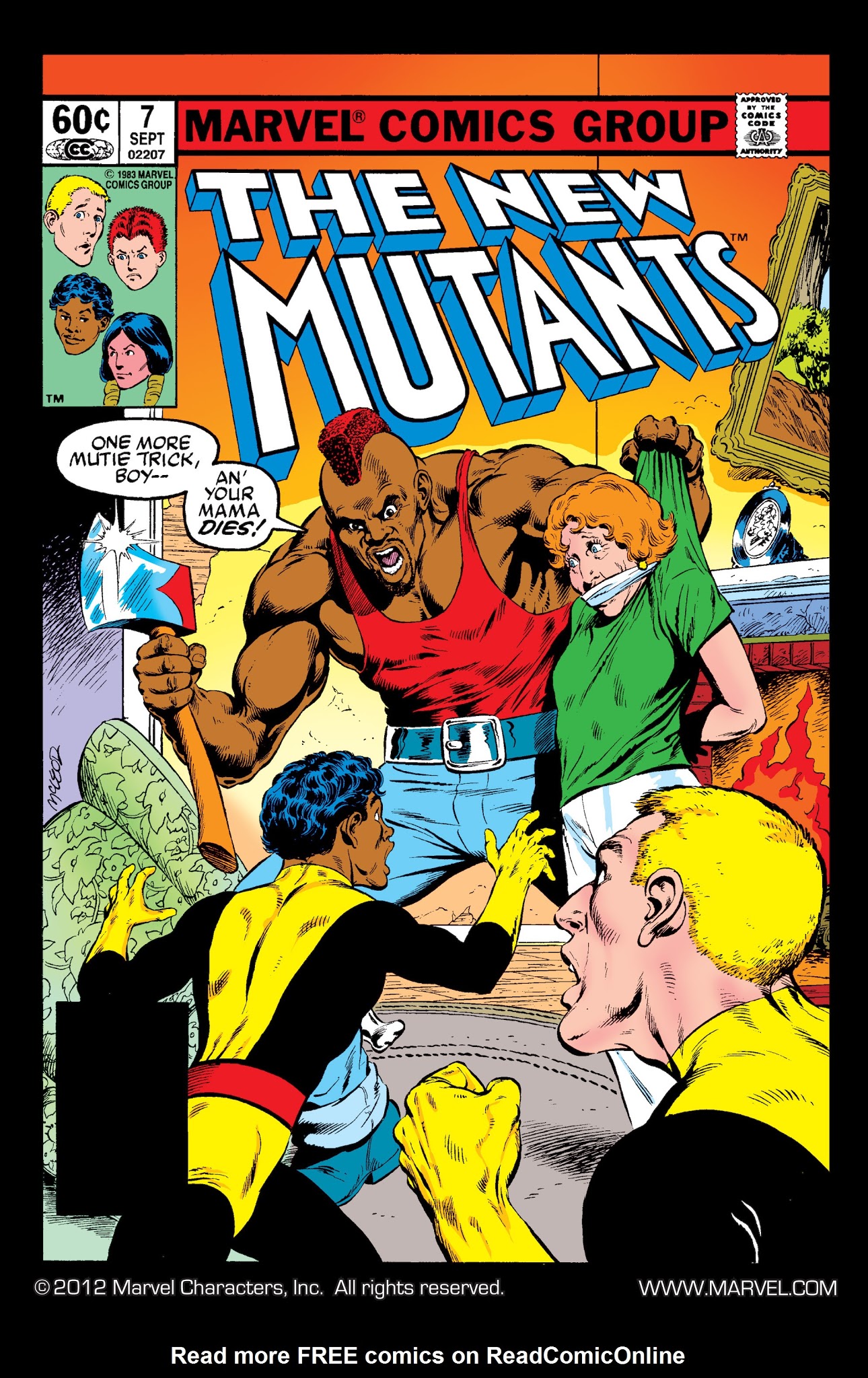Read online New Mutants Classic comic -  Issue # TPB 1 - 215