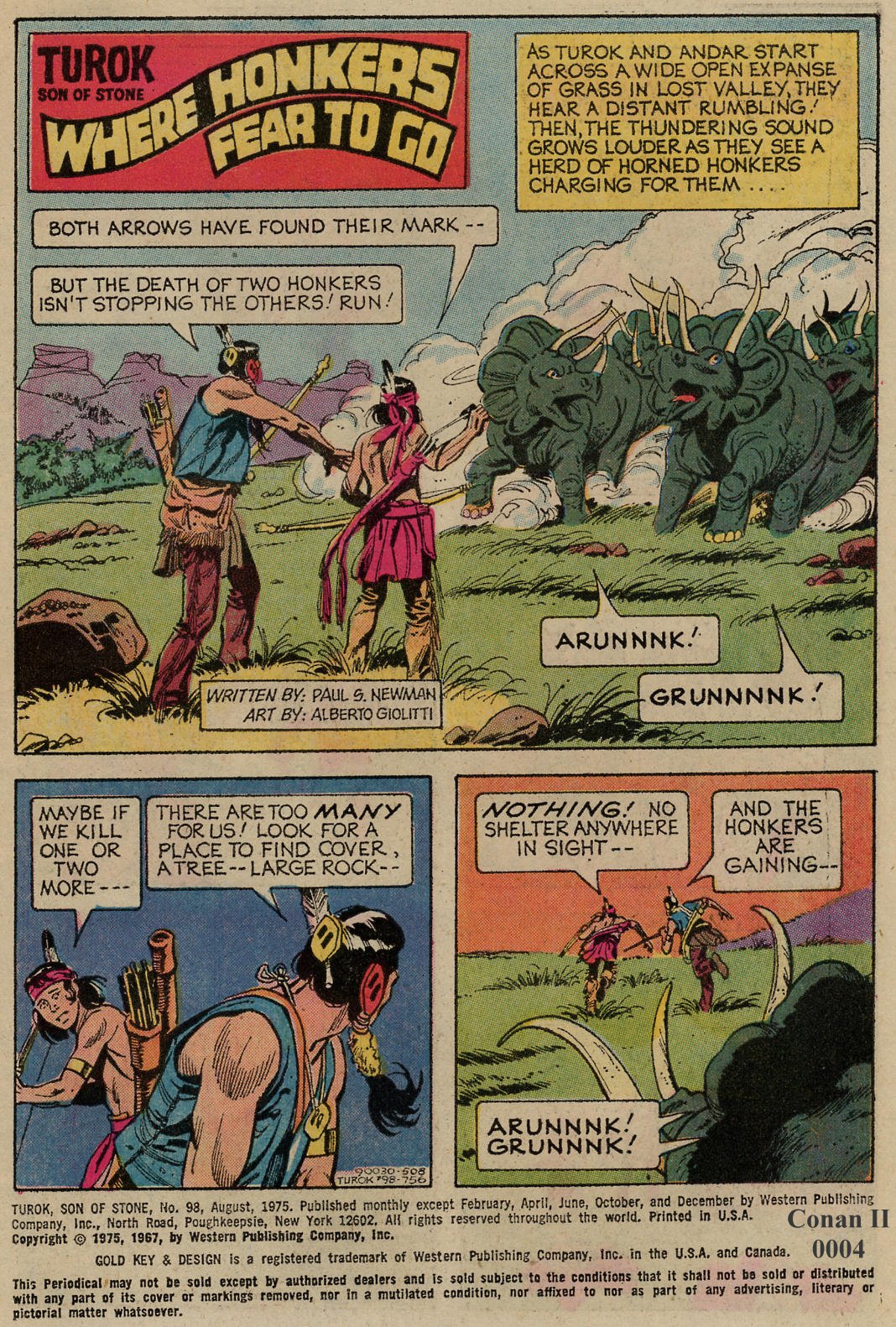 Read online Turok, Son of Stone comic -  Issue #98 - 2