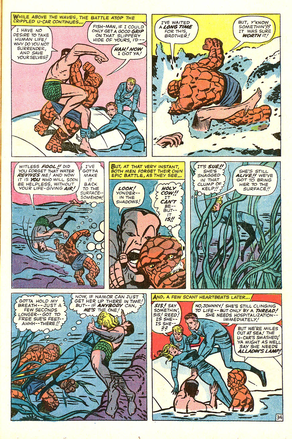 Read online Fantastic Four (1961) comic -  Issue # _Annual 8 - 36