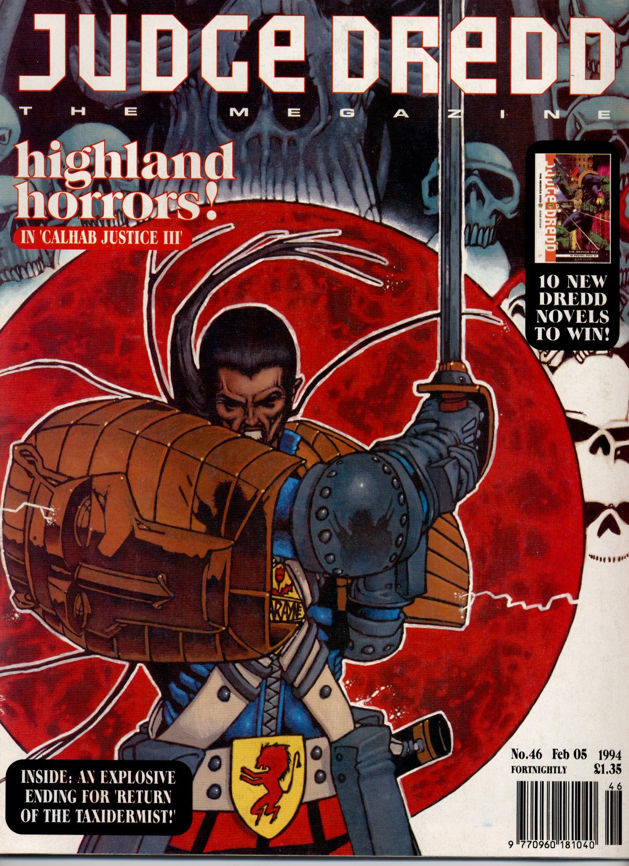 Read online Judge Dredd: The Megazine (vol. 2) comic -  Issue #46 - 1