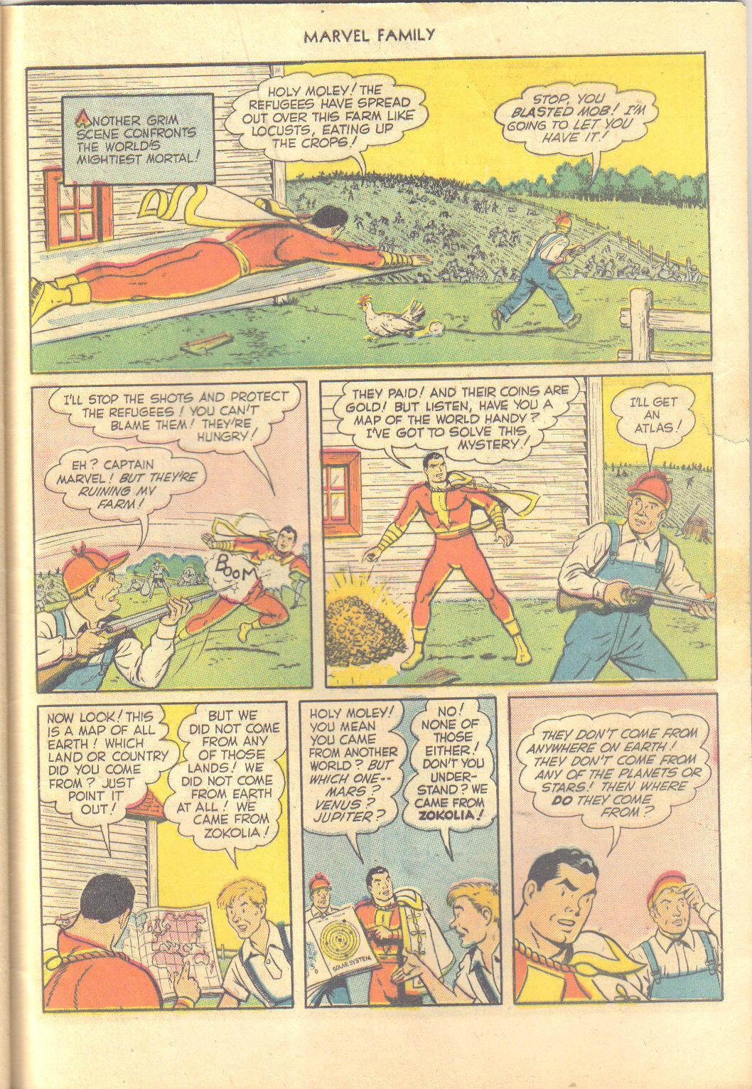 Read online The Marvel Family comic -  Issue #47 - 46