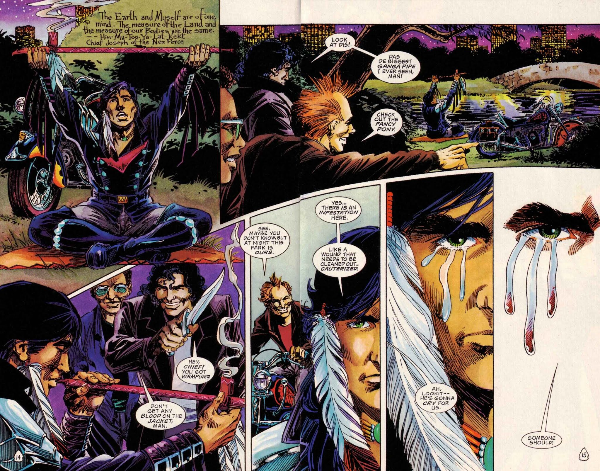 Read online Shaman's Tears comic -  Issue #6 - 13