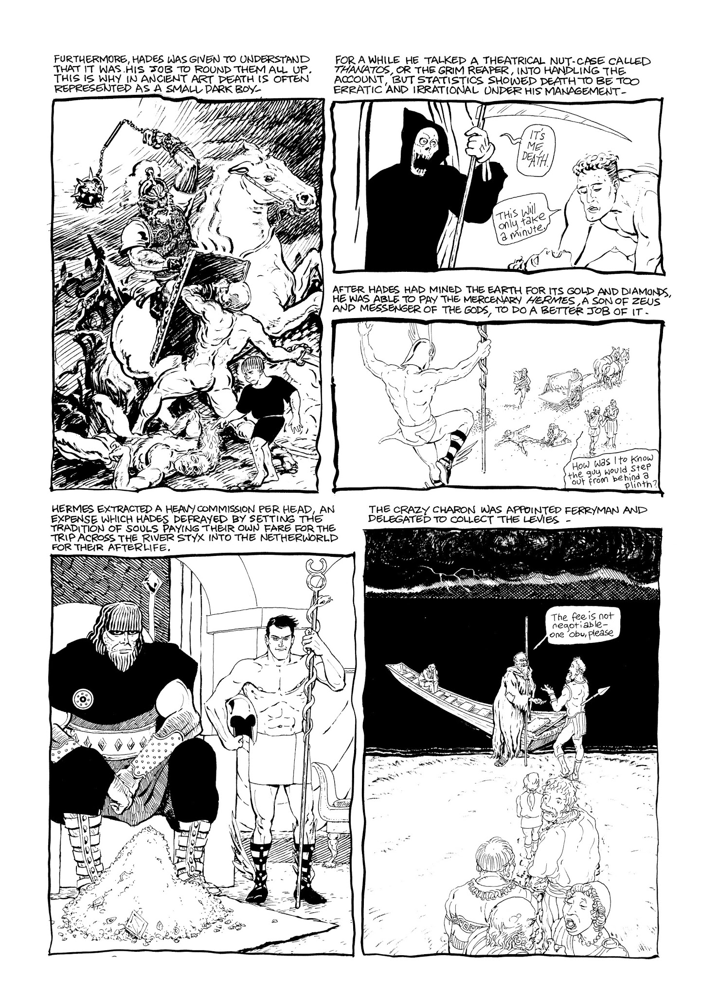 Read online Eddie Campbell's Bacchus comic -  Issue # TPB 1 - 136