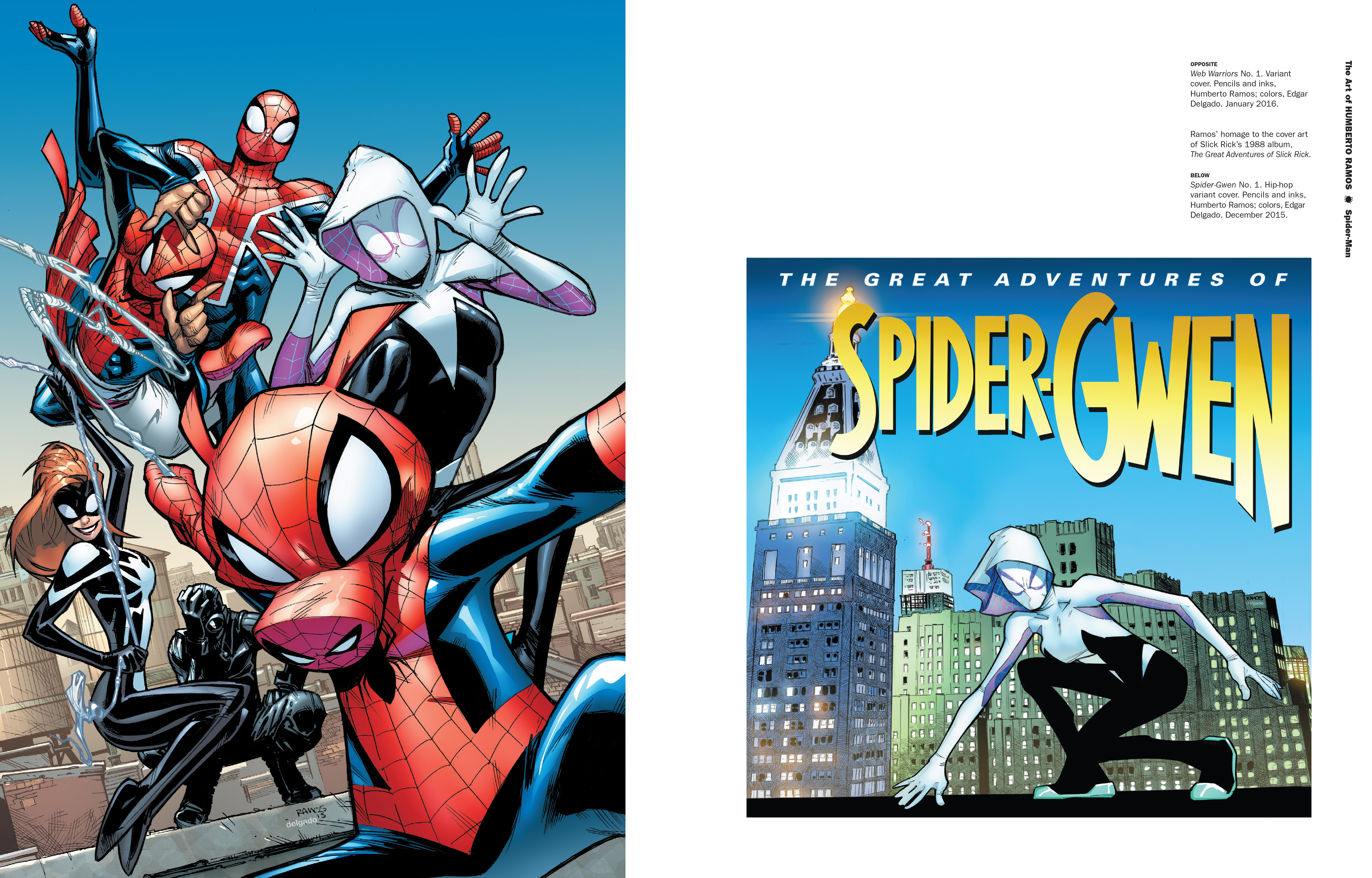 Read online Marvel Monograph: The Art of Humberto Ramos: Spider-Man comic -  Issue # TPB - 31