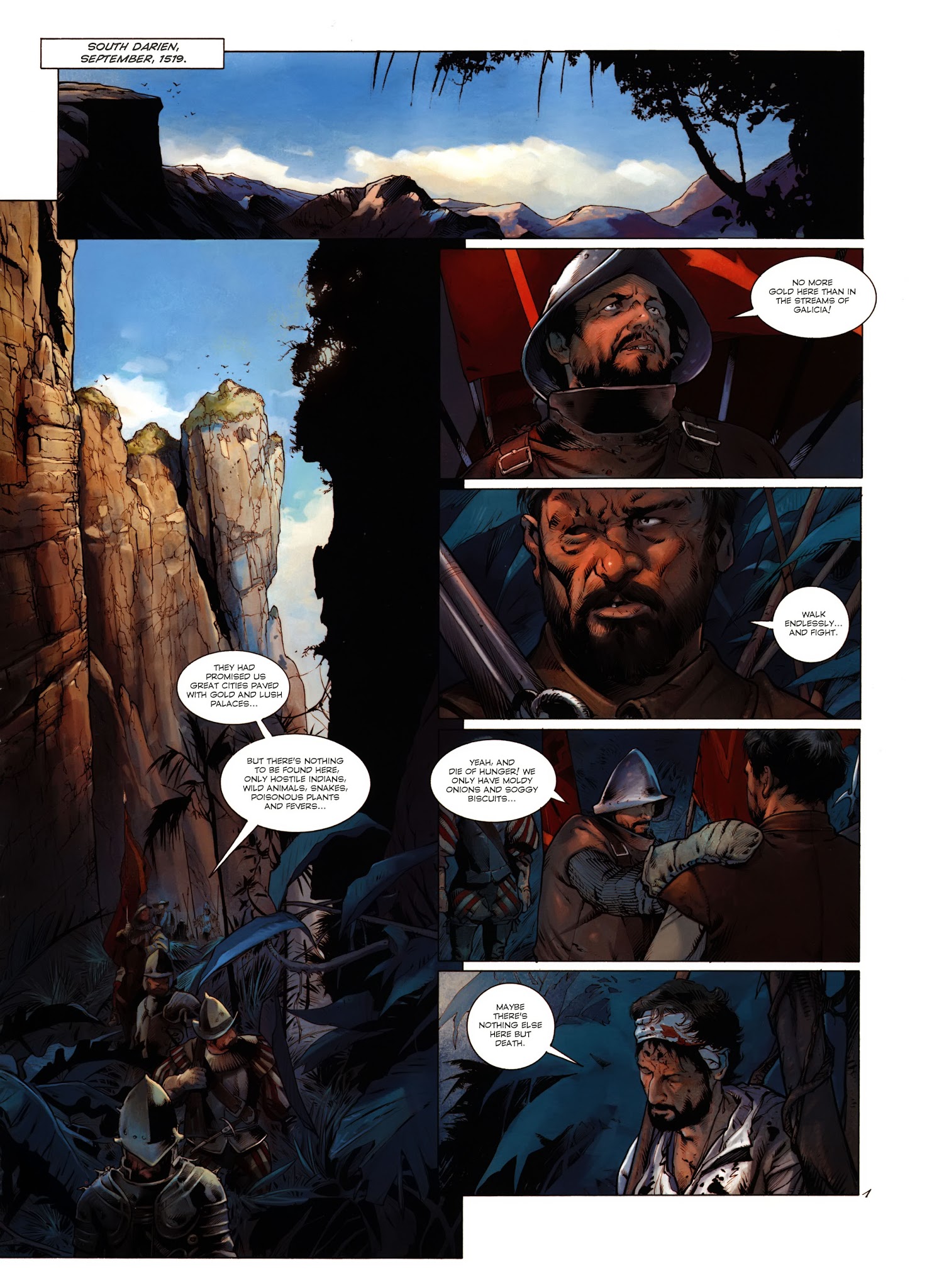 Read online Prometheus comic -  Issue #1 - 4