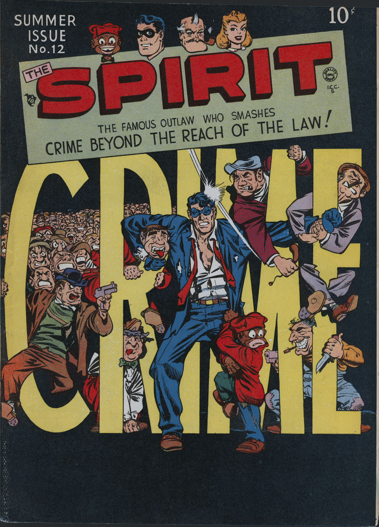 Read online The Spirit (1944) comic -  Issue #12 - 1