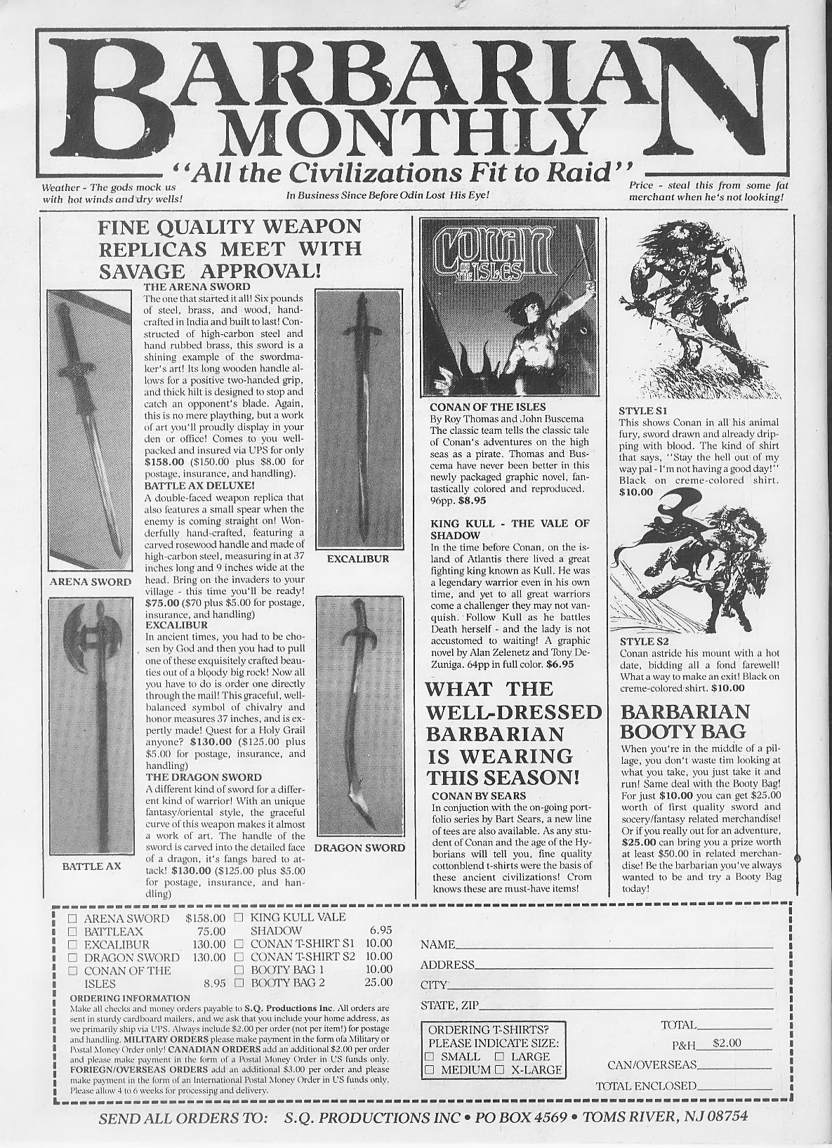 Read online The Savage Sword Of Conan comic -  Issue #166 - 67