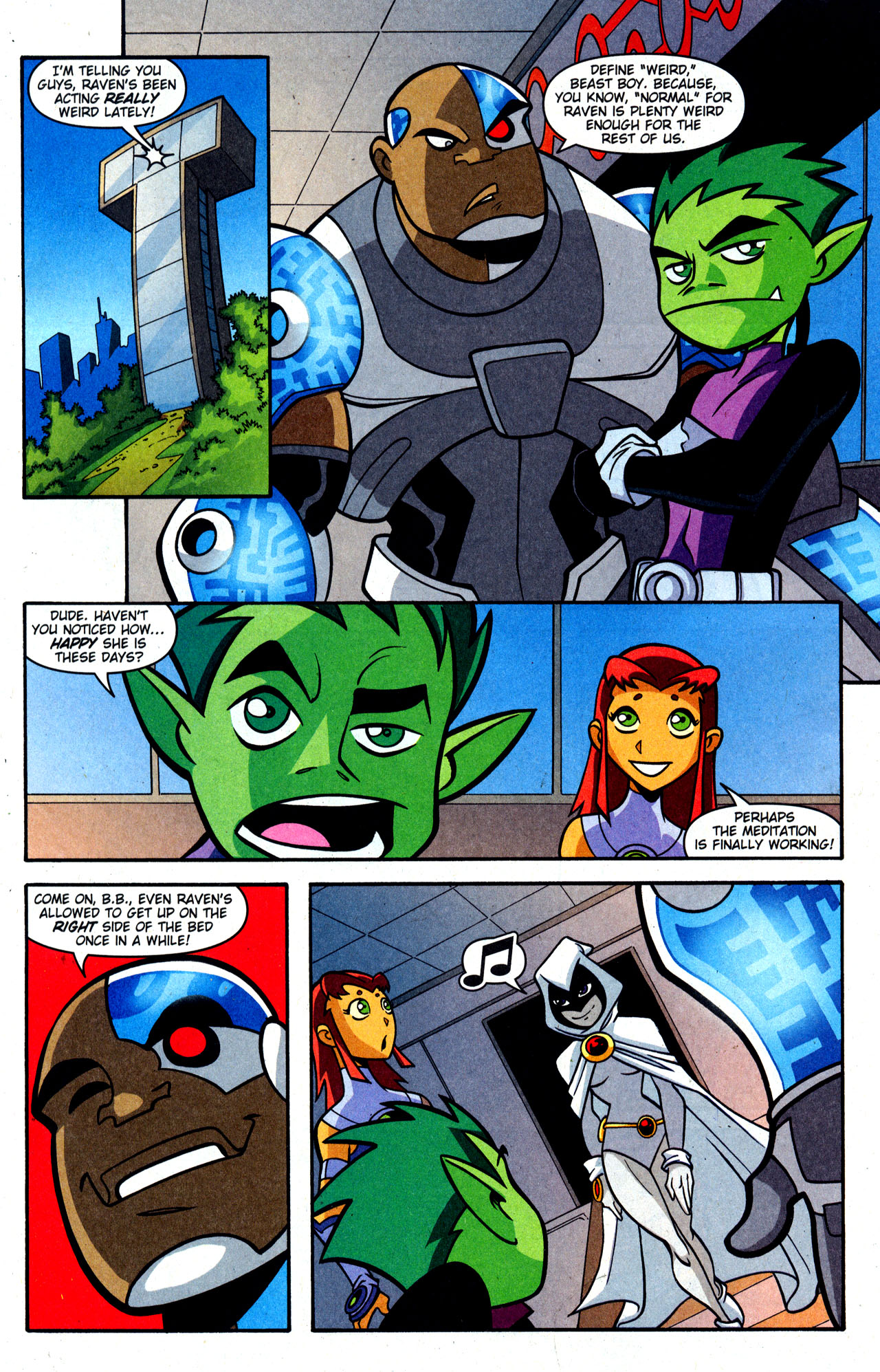 Read online Teen Titans Go! (2003) comic -  Issue #44 - 4