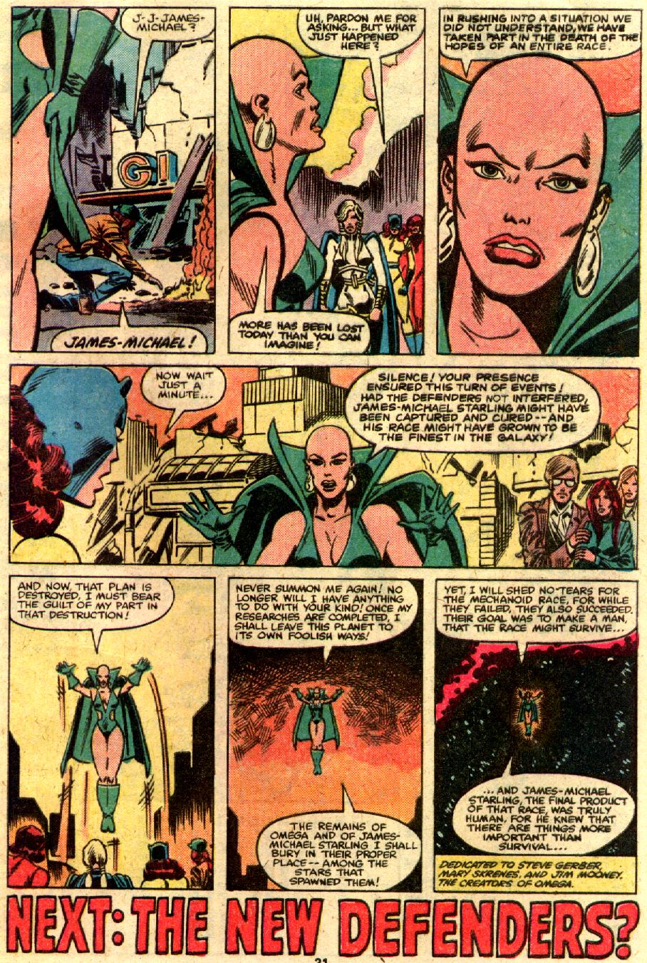 Read online The Defenders (1972) comic -  Issue #77 - 19