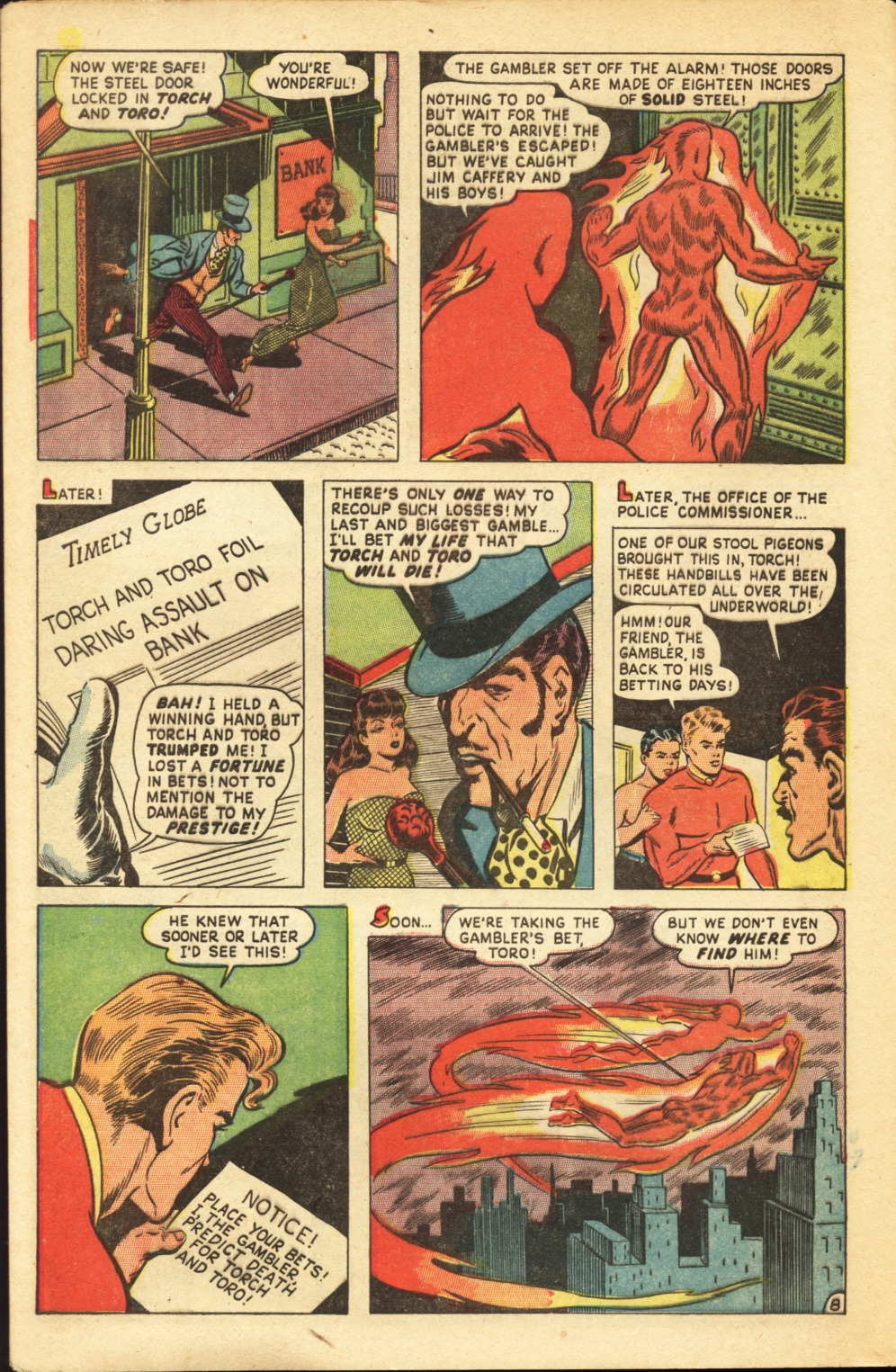 Read online The Human Torch (1940) comic -  Issue #31 - 10