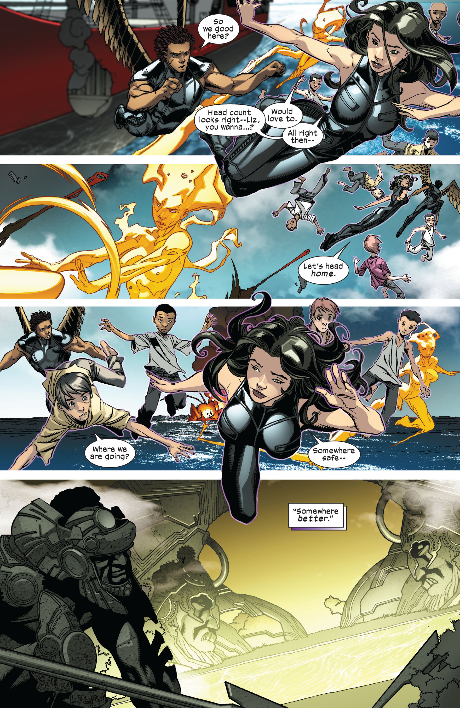 Read online Ultimate Comics X-Men comic -  Issue #8 - 13