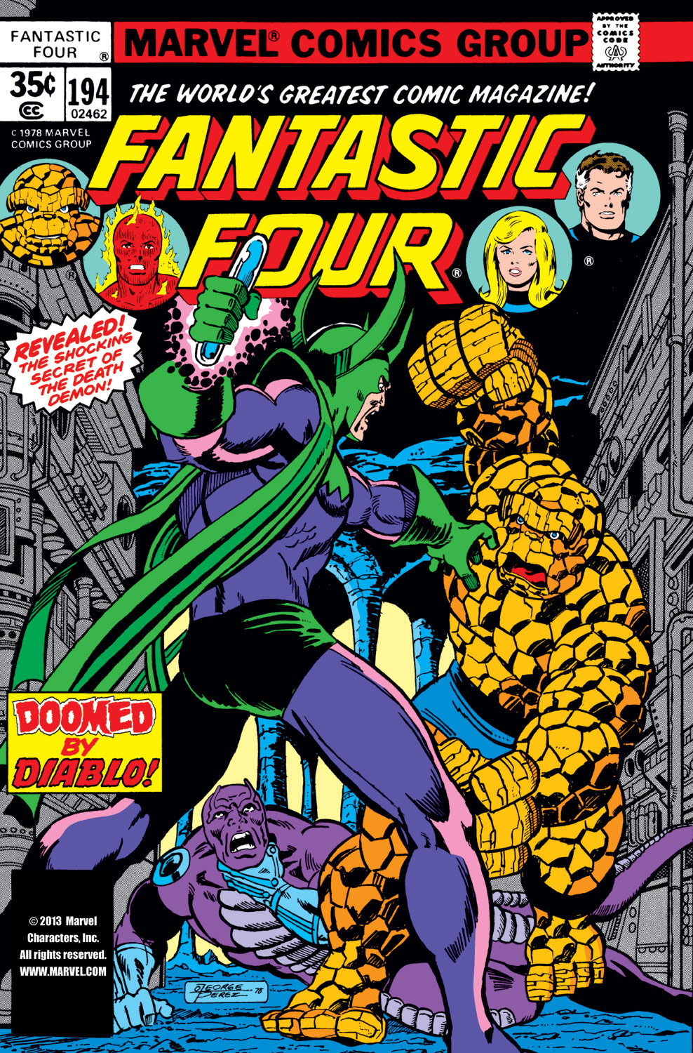 Read online Fantastic Four (1961) comic -  Issue #194 - 1